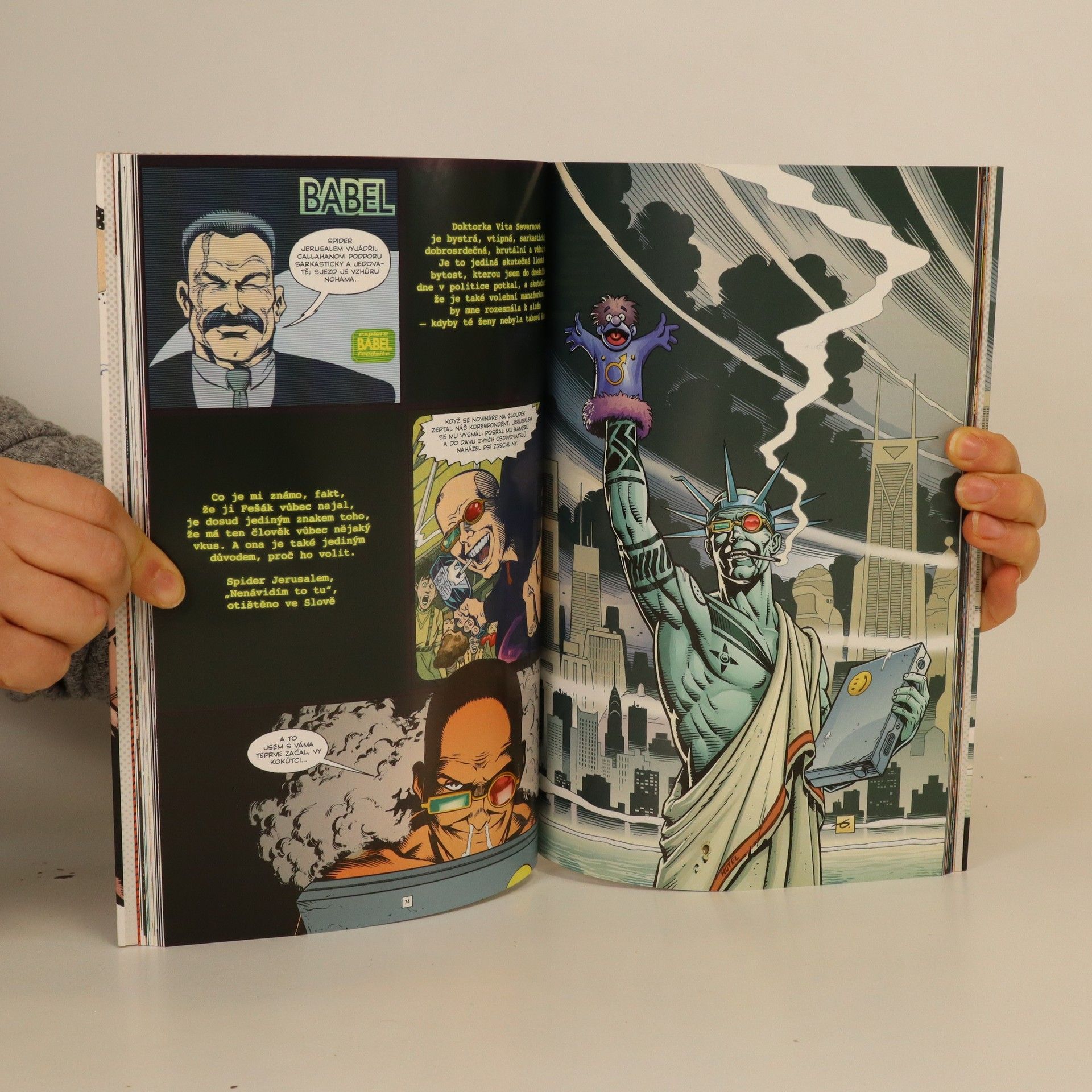 Warren Ellis Transmetropolitan. Rok parchanta