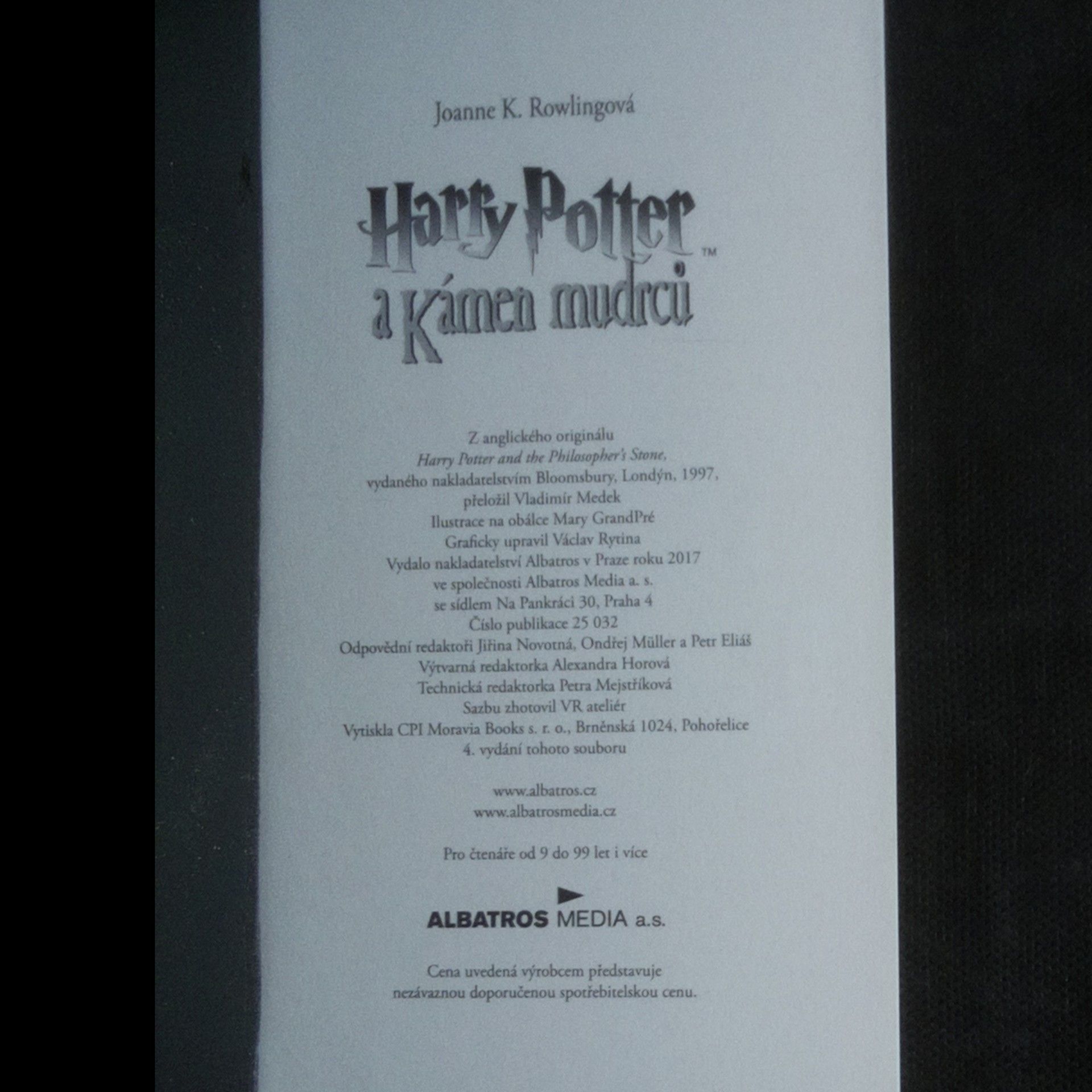 Joanne K. Rowlingová Harry Potter 1-7