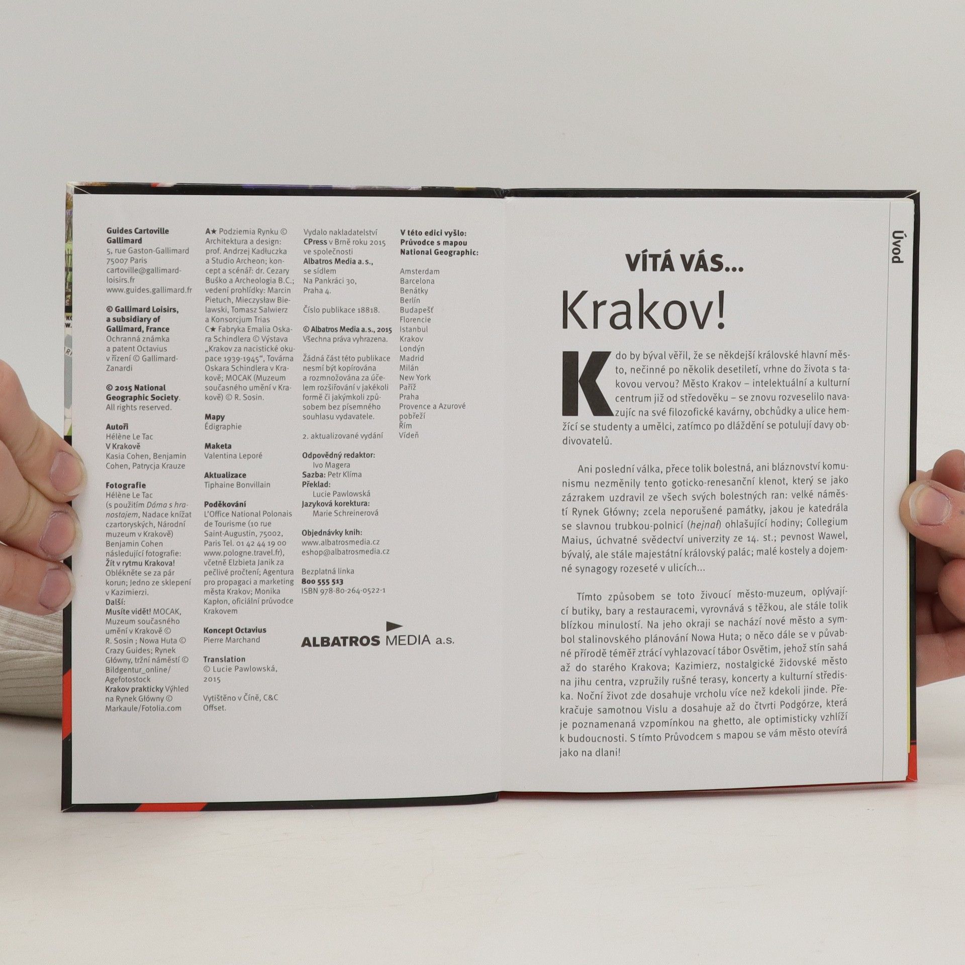 Hélène Le Tac Krakov - průvodce s mapou
