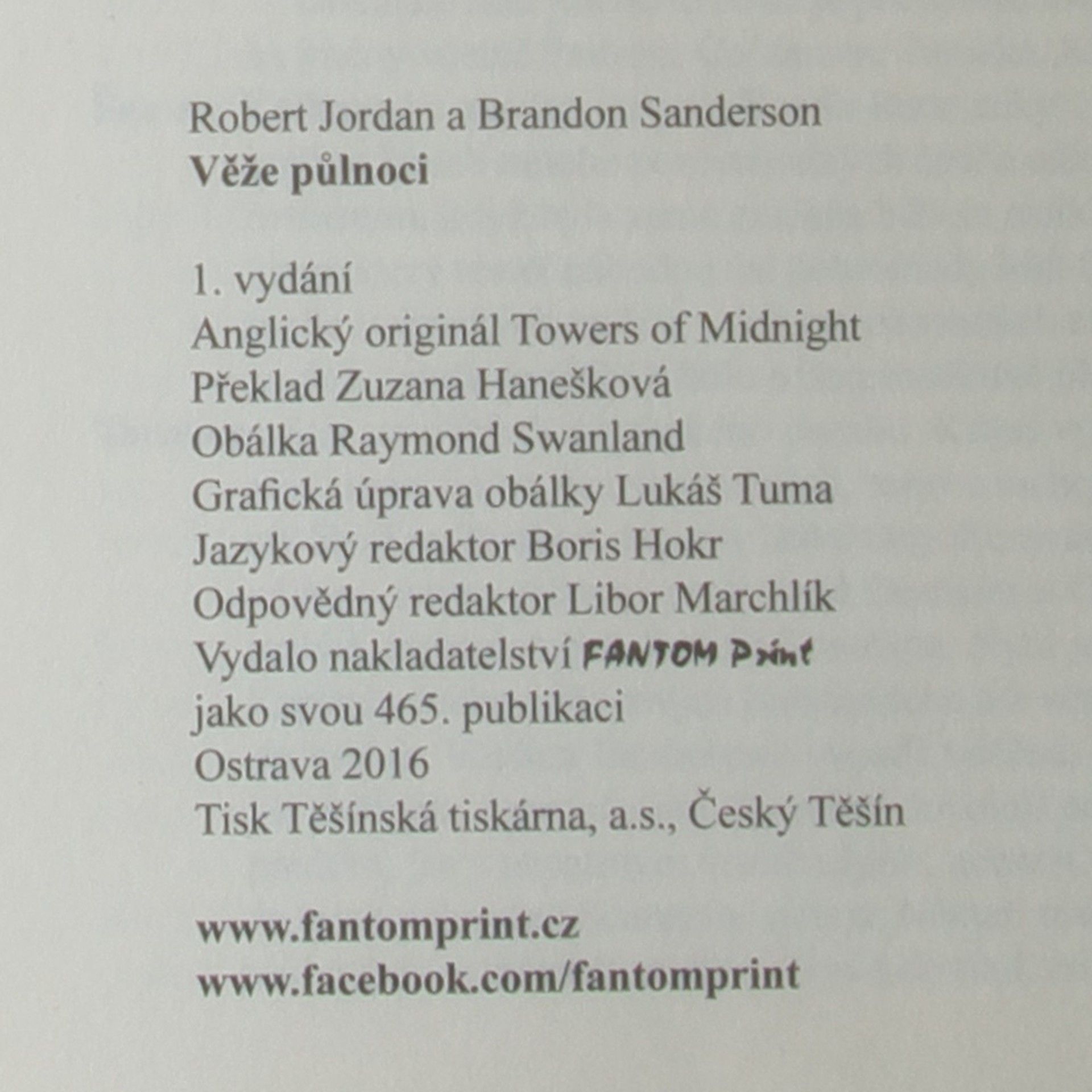 Robert Jordan Kolo času 13. Věže půlnoci