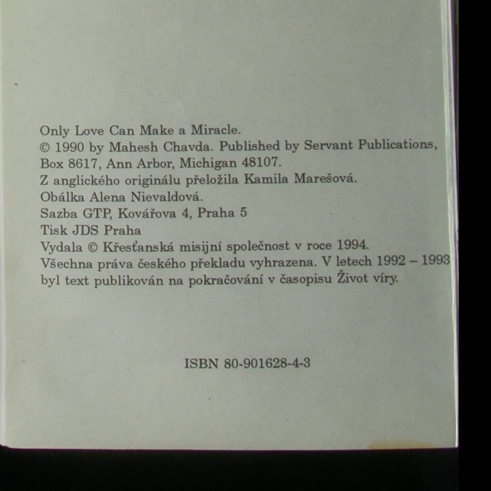 Mahesh Chavda Jen láska může způsobit zázrak: Příběh Maheshe Chavdy