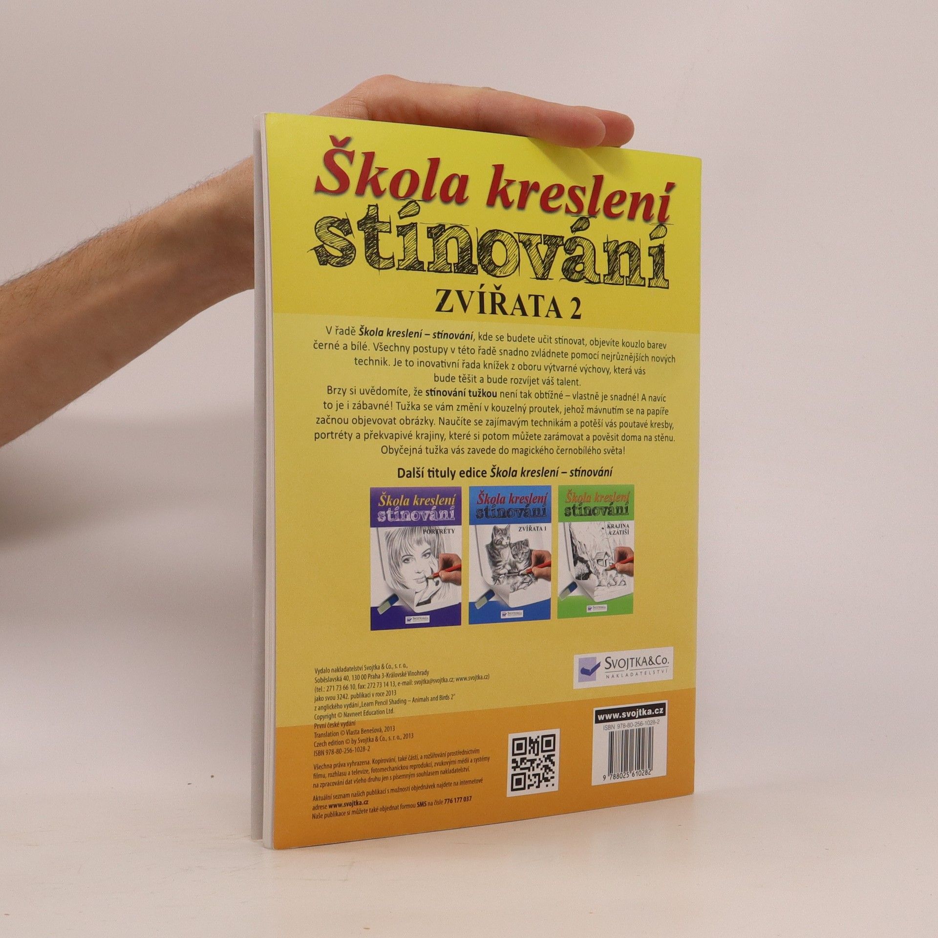 Collectif d'auteurs Škola kreslení – stínování – zvířata 2