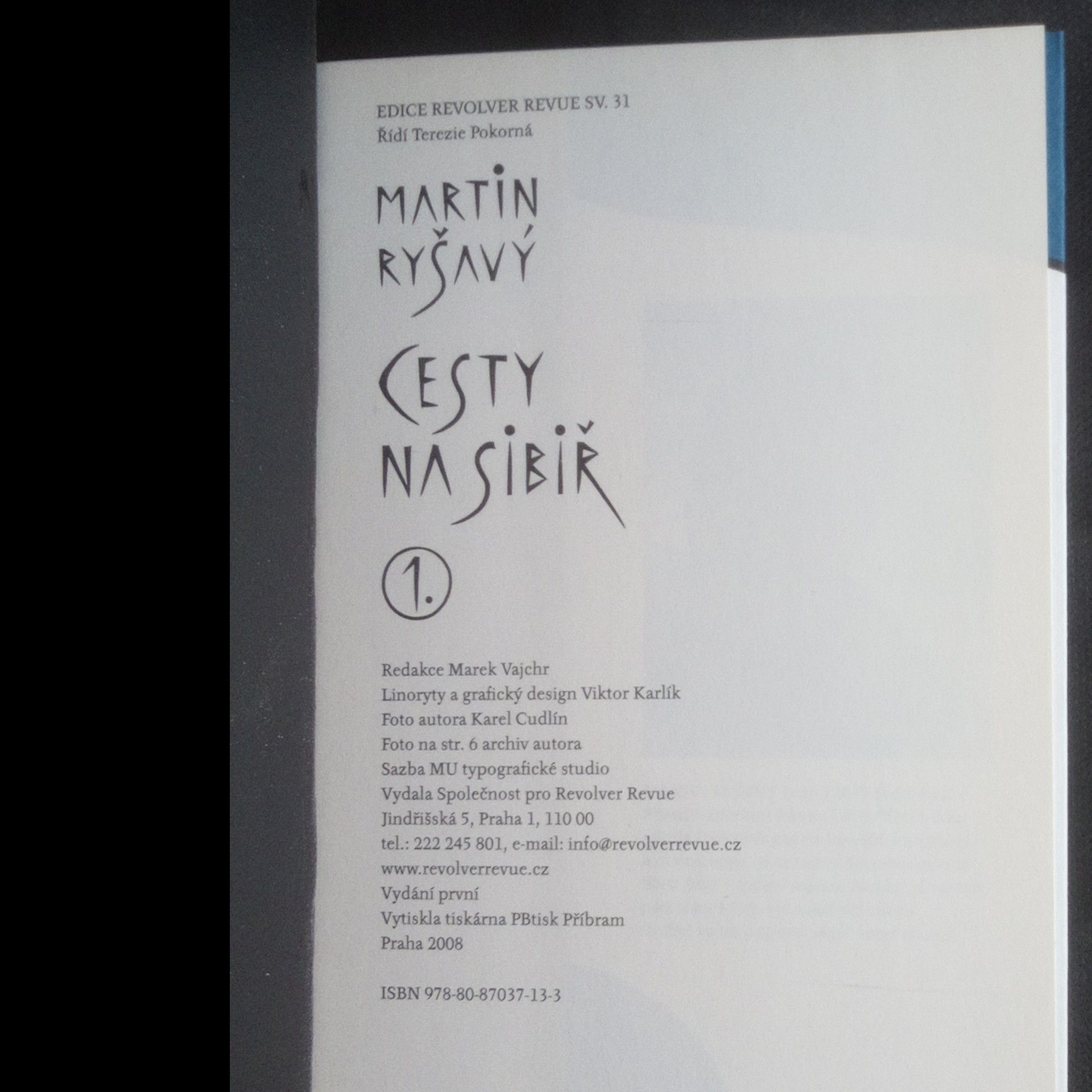 Martin Ryšavý Cesty na Sibiř 1-2
