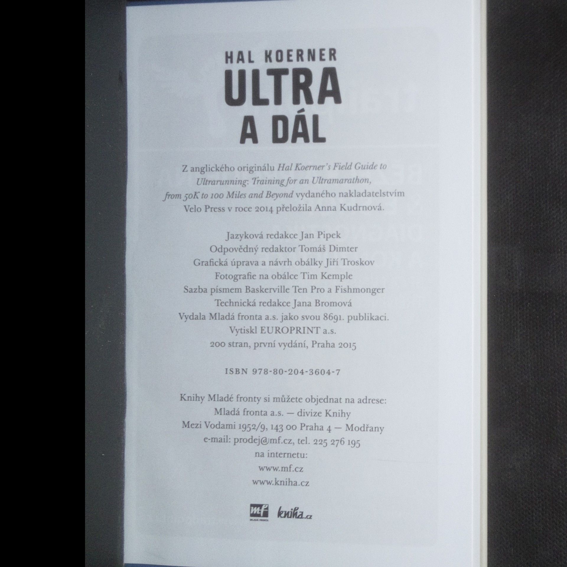 Hal Koerner Ultra a dál
