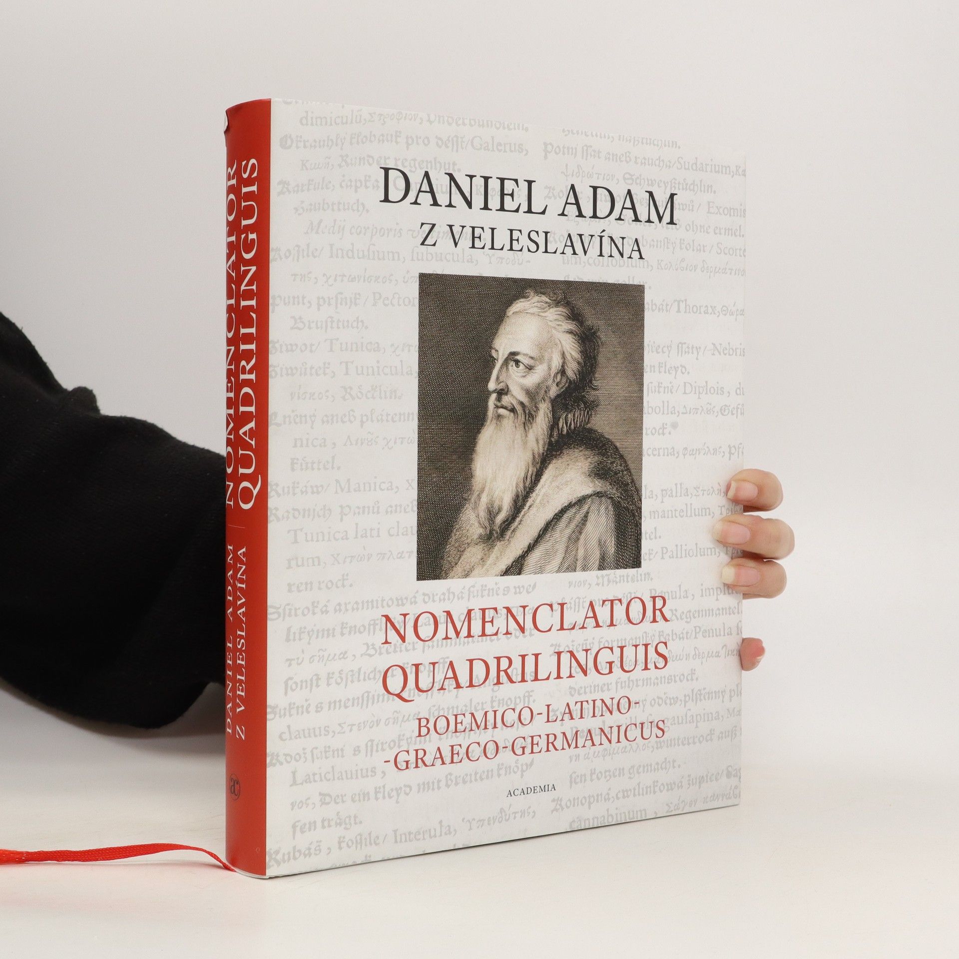 Daniel Adam z. Veleslavína Nomenclator quadrilinguis Boemico-Latino-Graeco-Germanicus