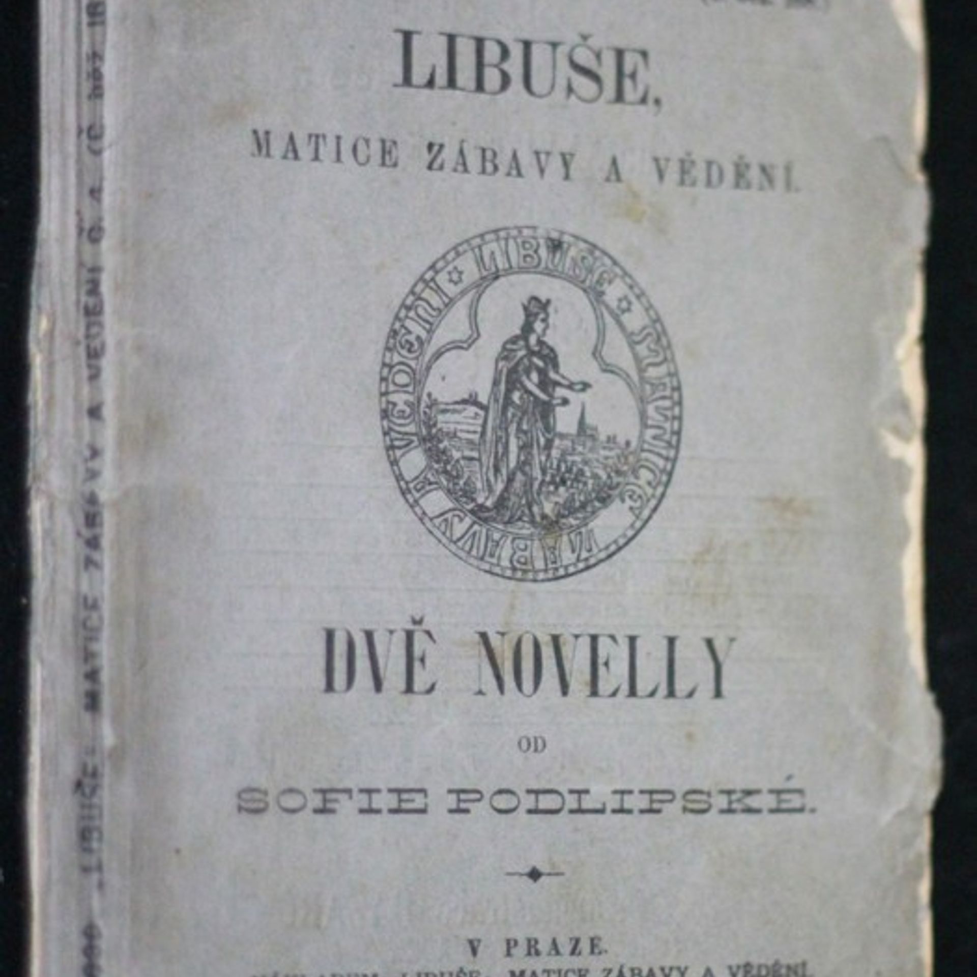 Sofie Podlipská Dvě novely