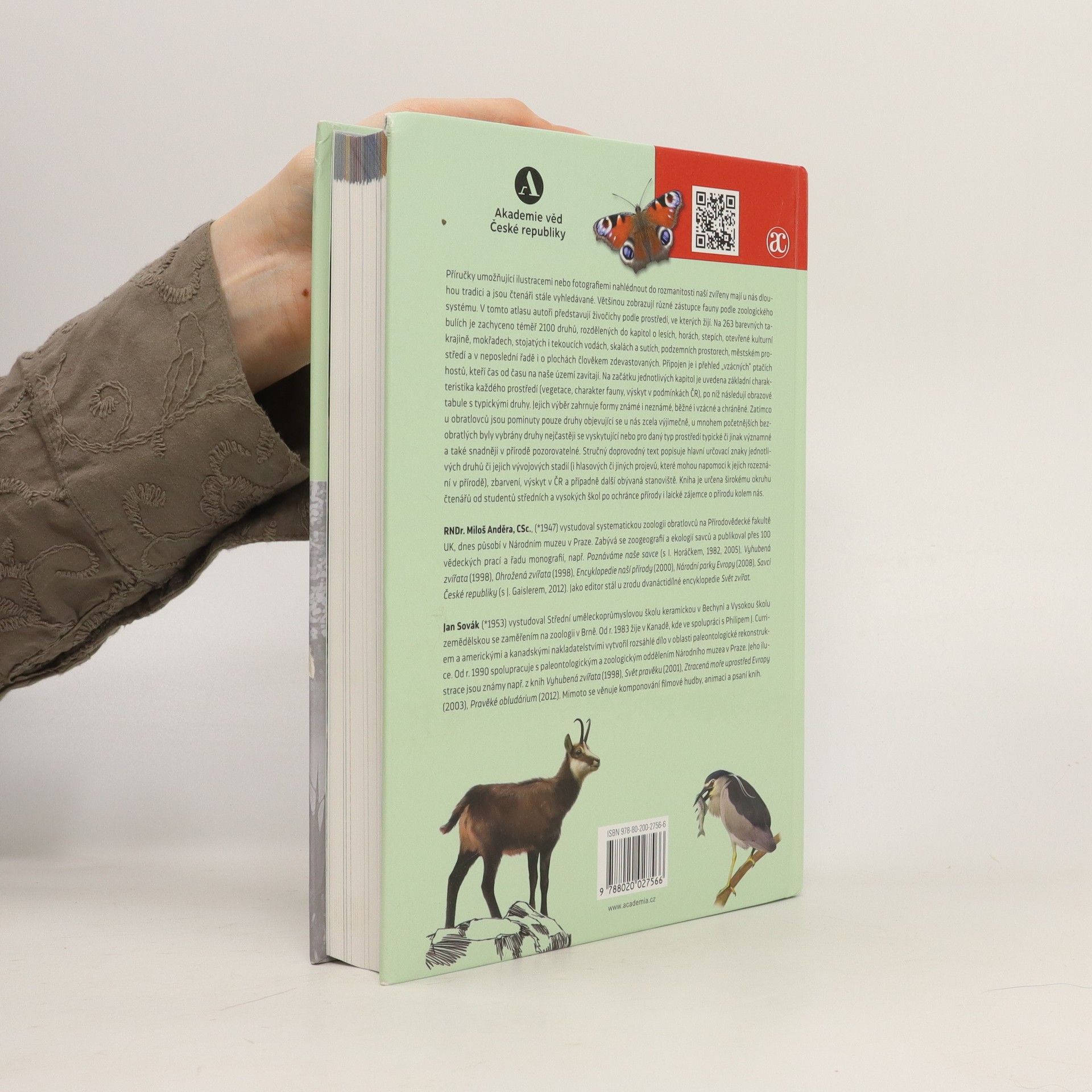 Miloš Anděra Atlas fauny České republiky
