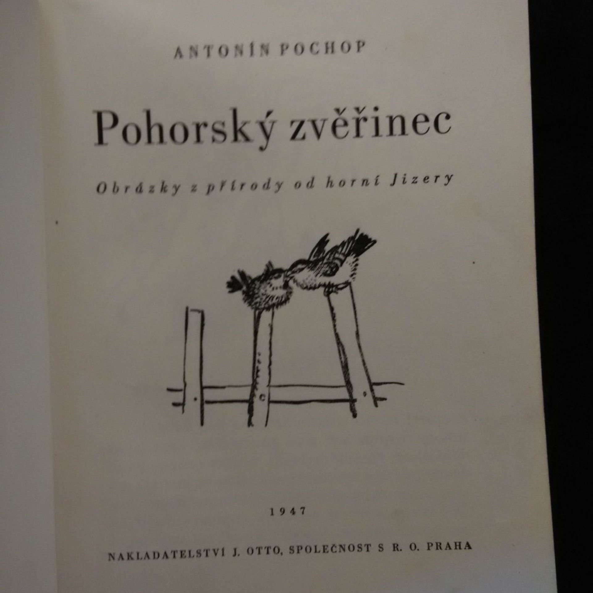 Antonín Pochop Pohorský zvěřinec
