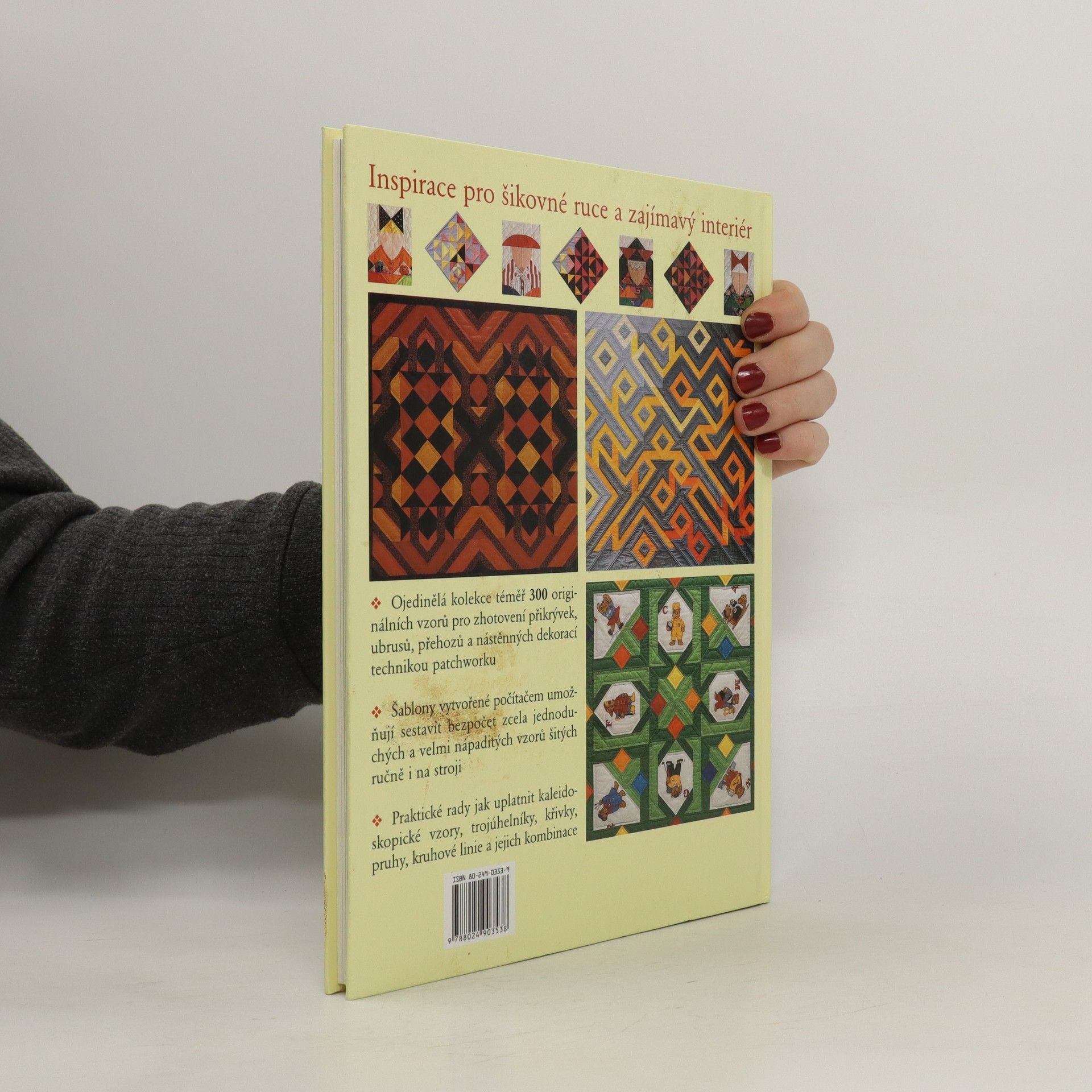Birte Hilberg Tradiční patchwork. Vzorník originálních motivů.