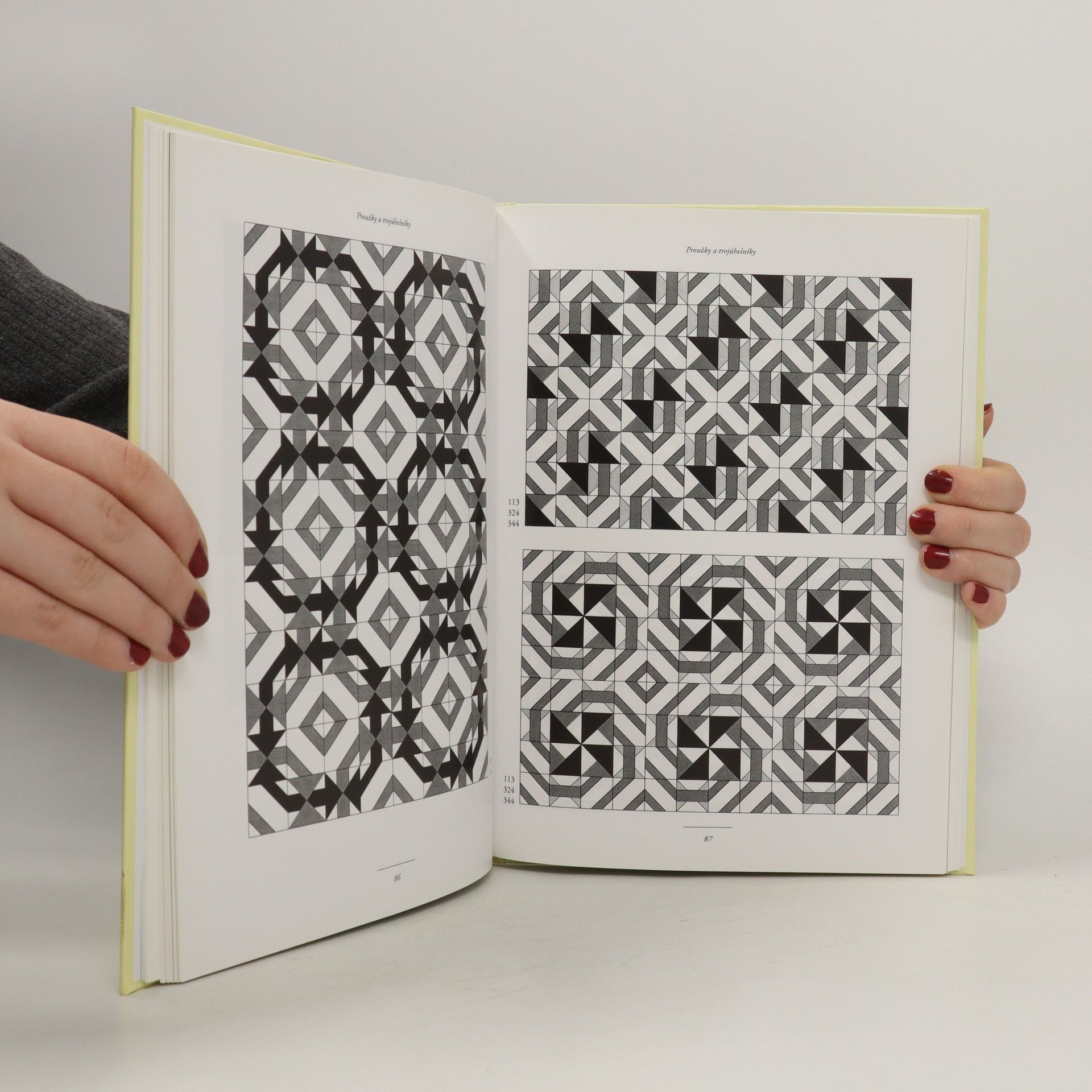 Birte Hilberg Tradiční patchwork. Vzorník originálních motivů.