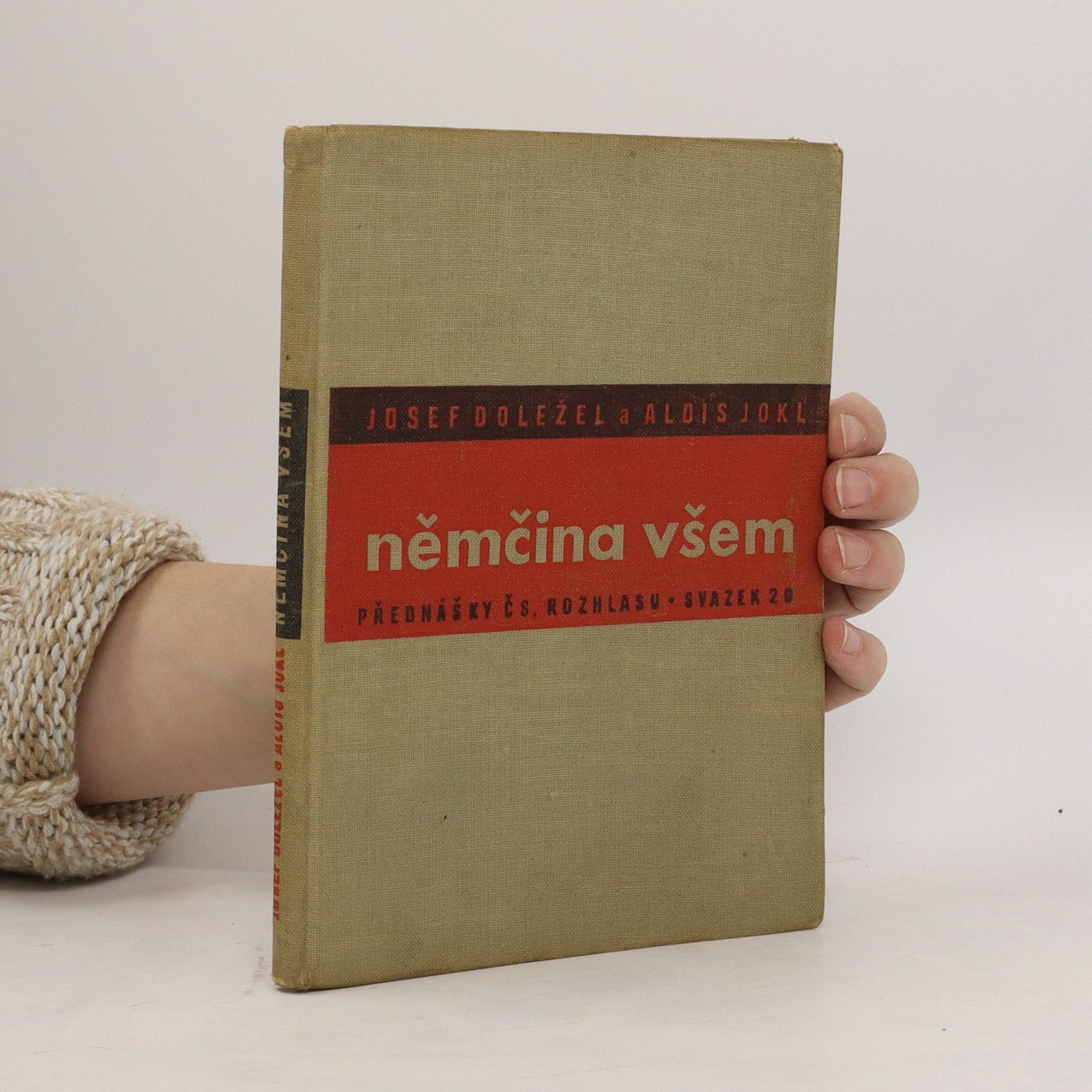 Josef Doležel Němčina všem. Přednášky Čs. rozhlasu. Svazek 20