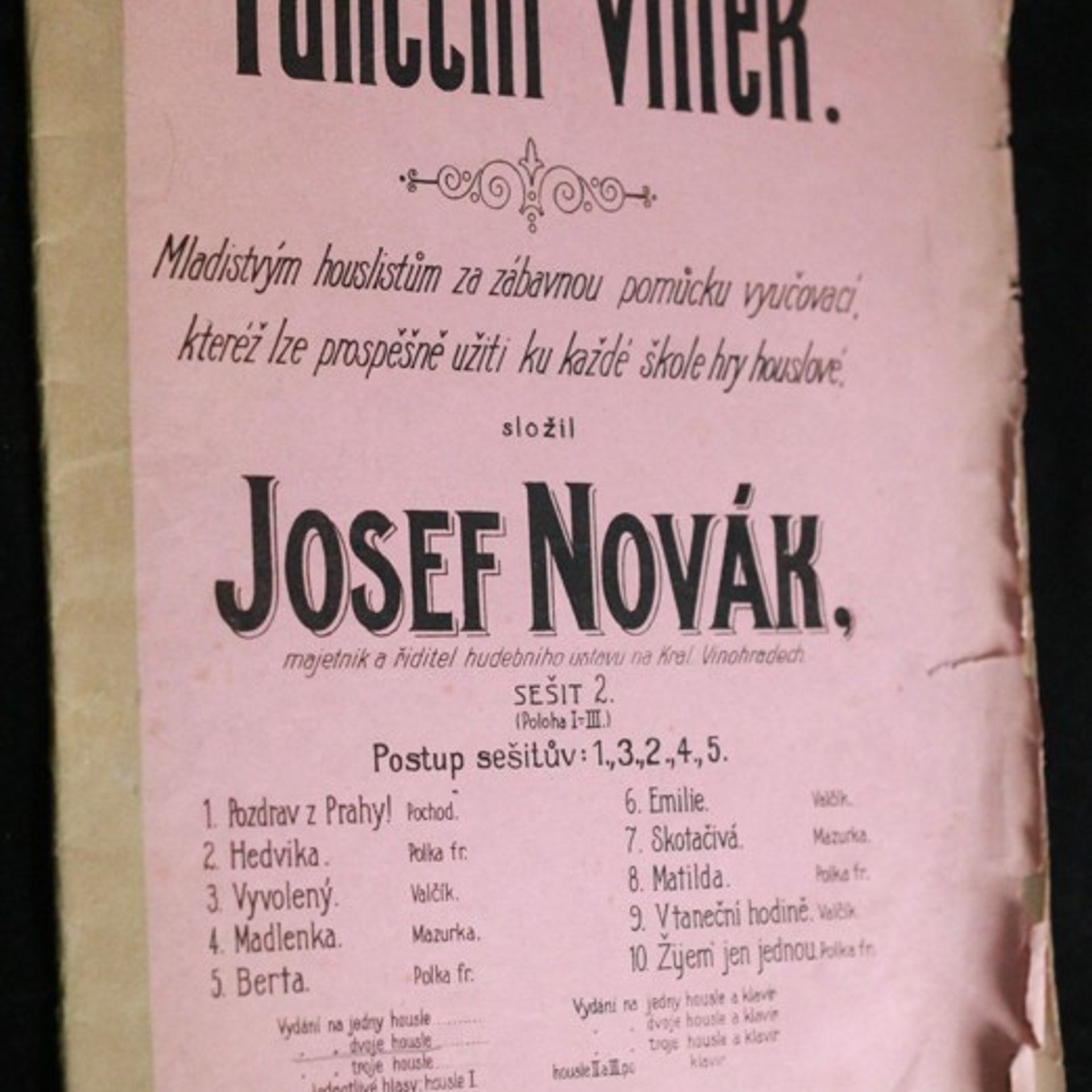 Josef Novák Taneční vínek