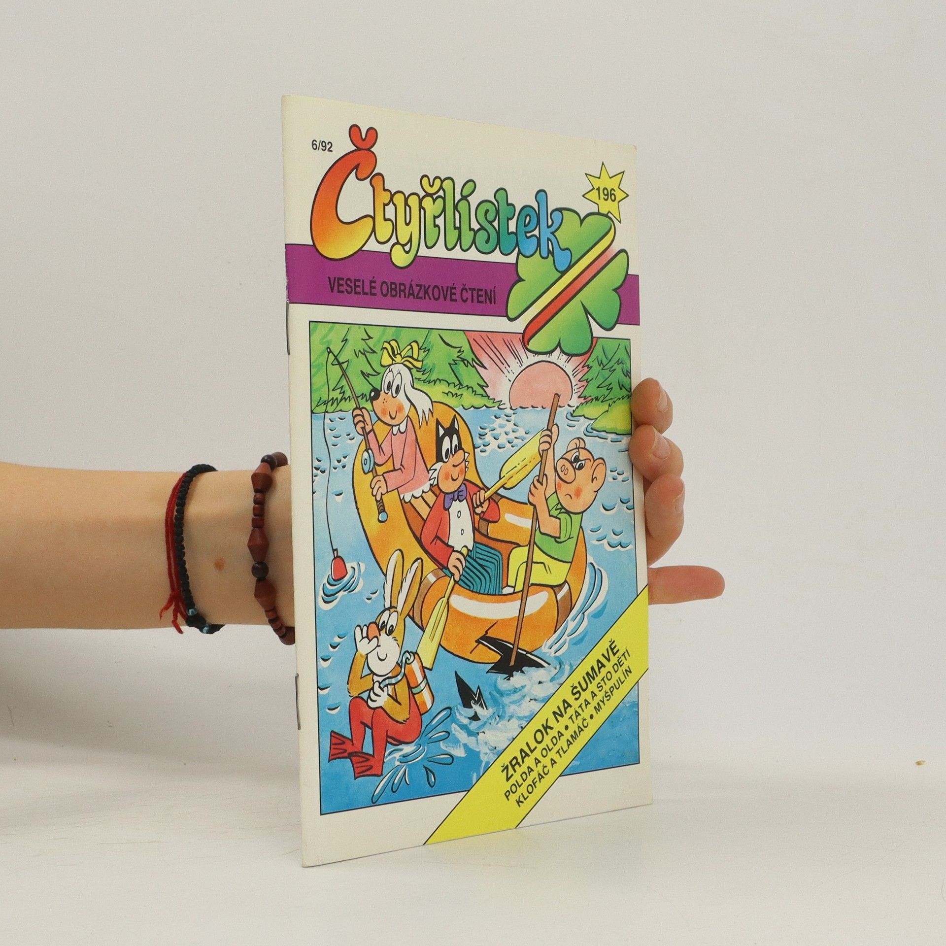 Kolektív autorov Čtyřlístek 196. 6/1992