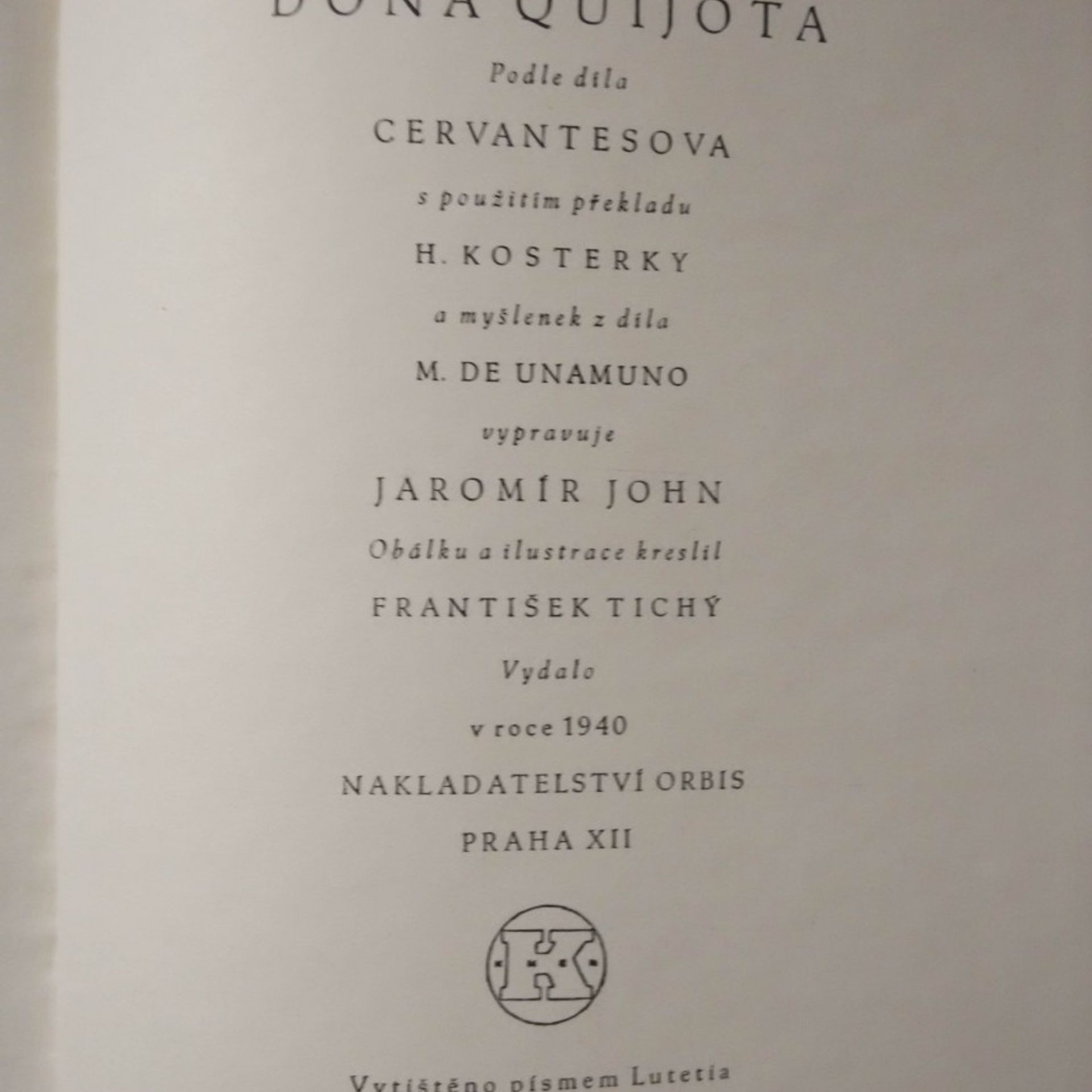 Jaromír John Příběhy Dona Quijota