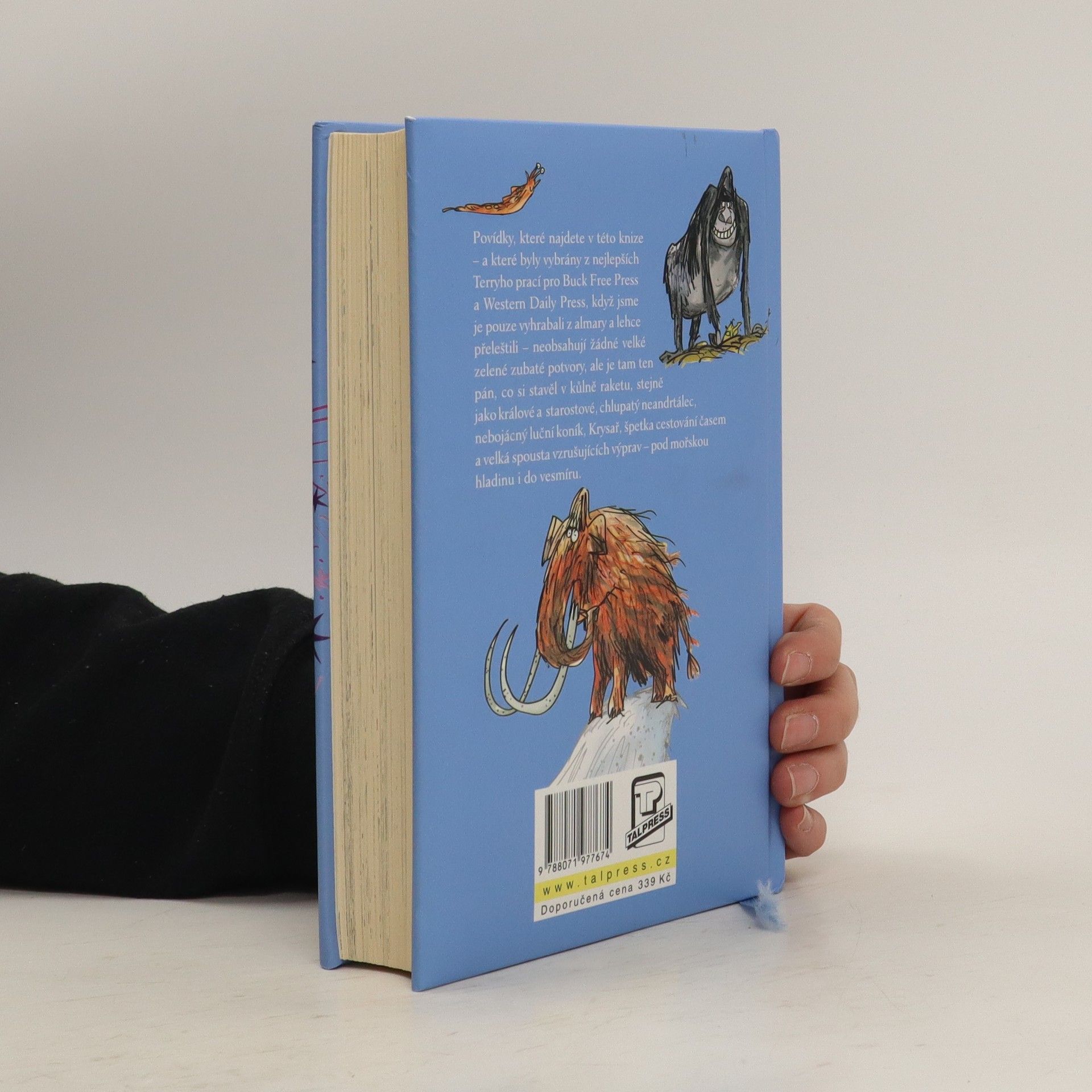 Terry Pratchett Pračlověk, který cestoval časem