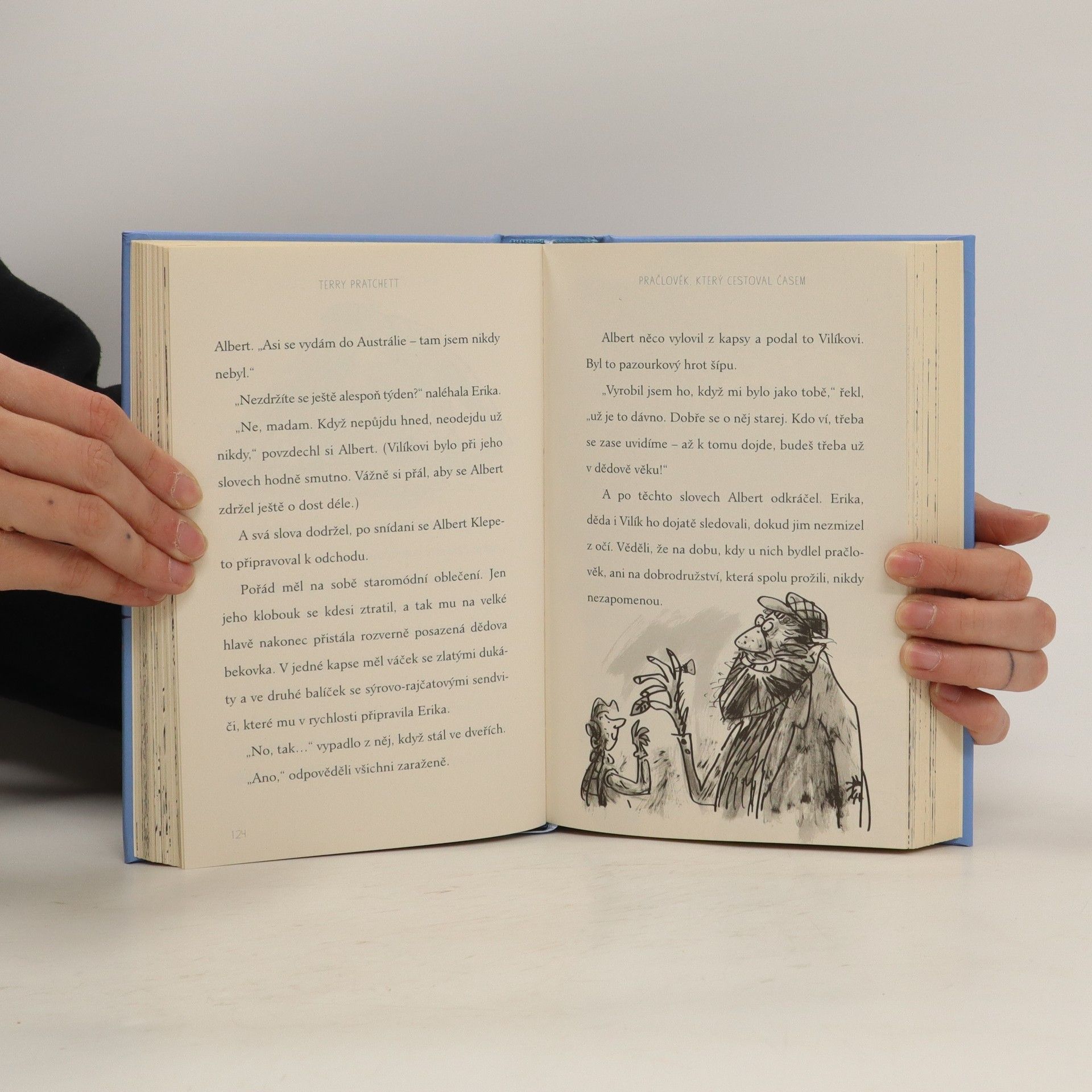 Terry Pratchett Pračlověk, který cestoval časem