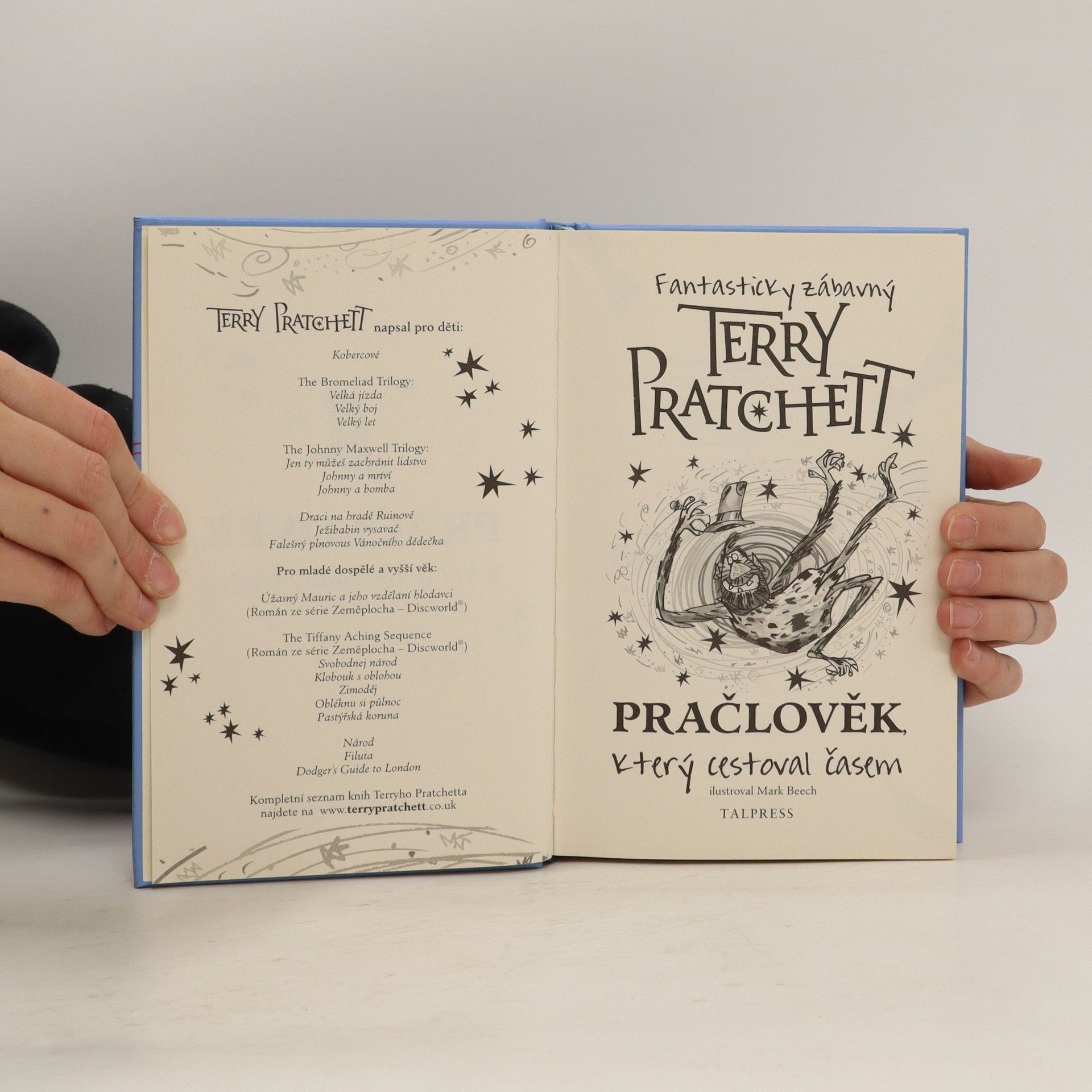 Terry Pratchett Pračlověk, který cestoval časem