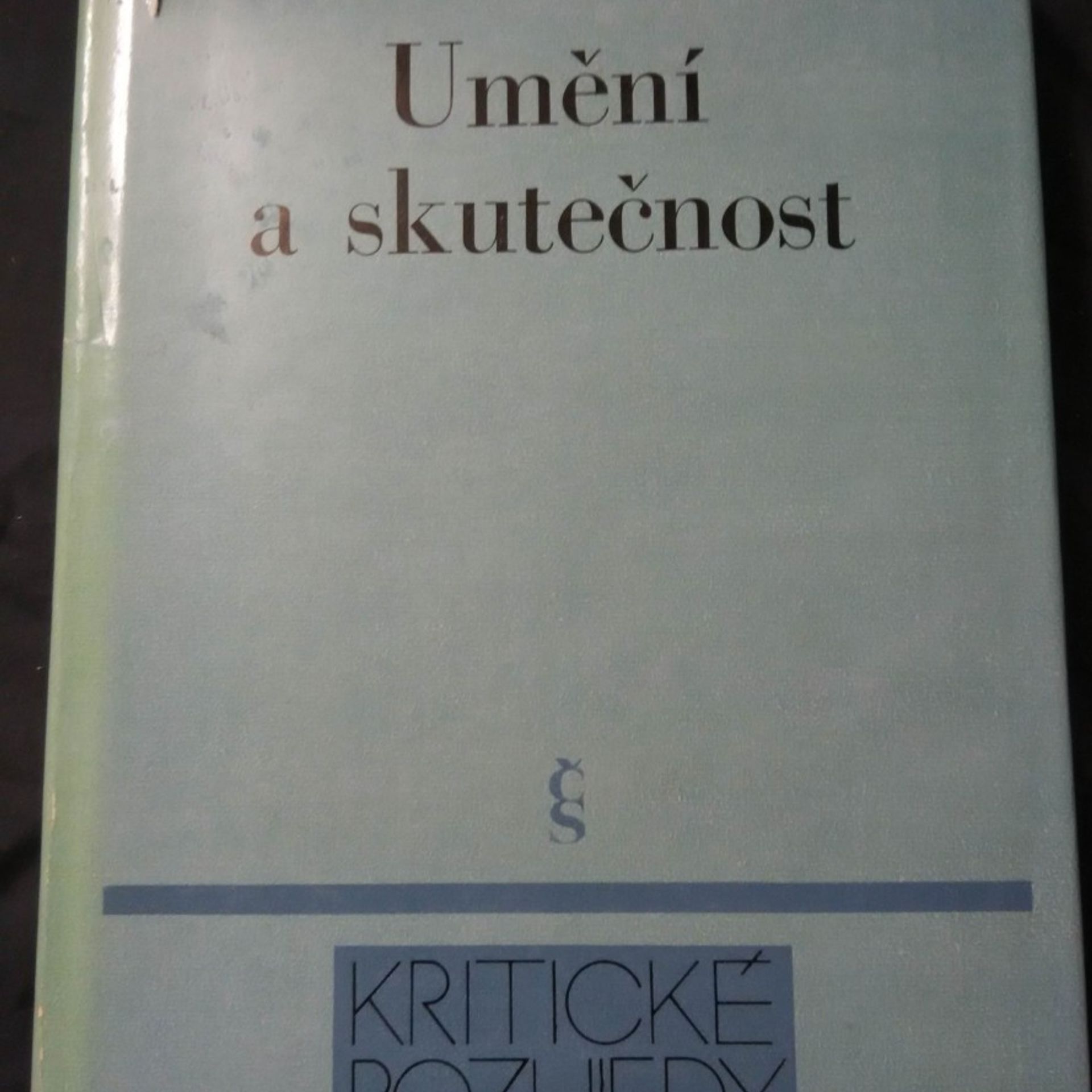 AA.VV. Umění a skutečnost