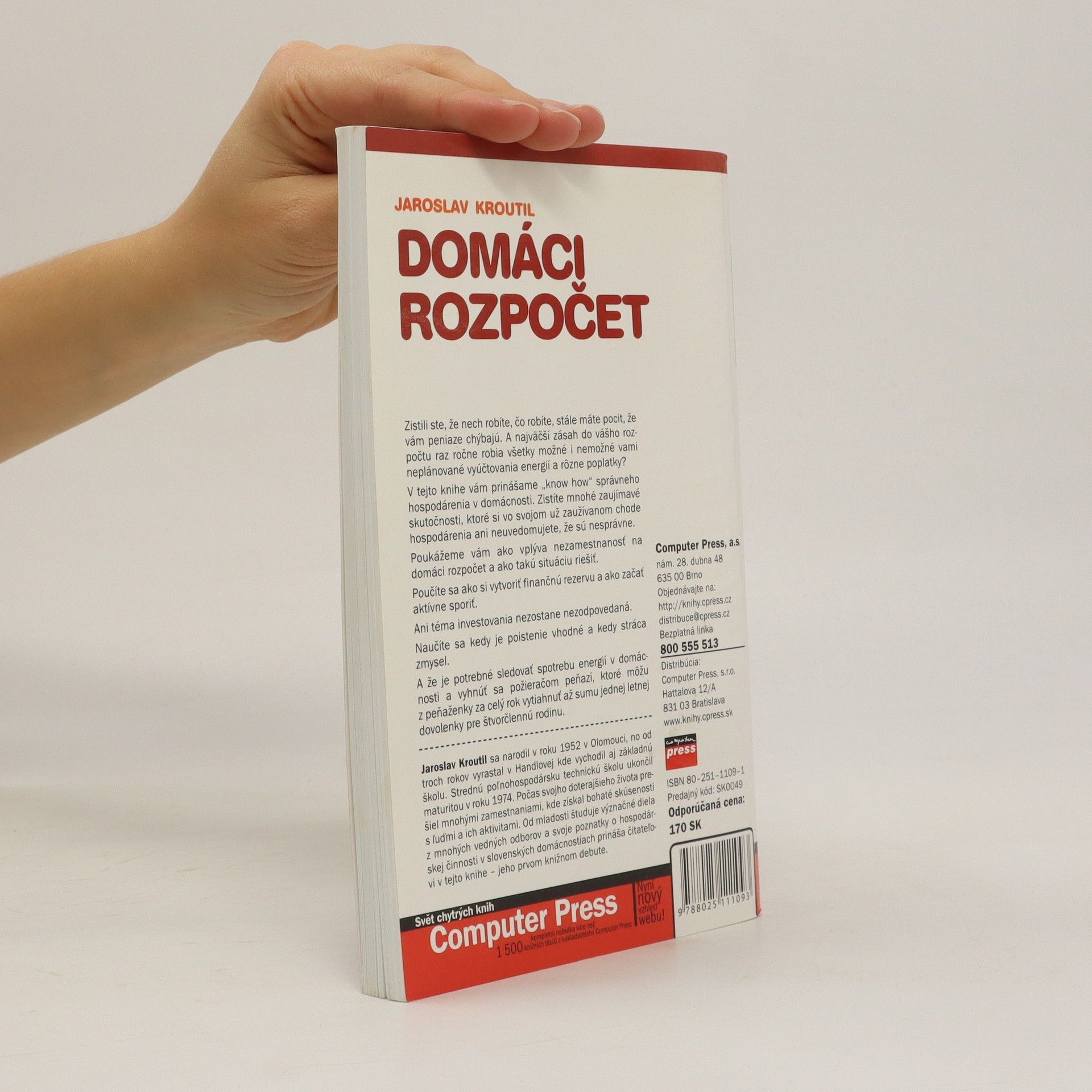 Jaroslav Kroutil Domáci rozpočet