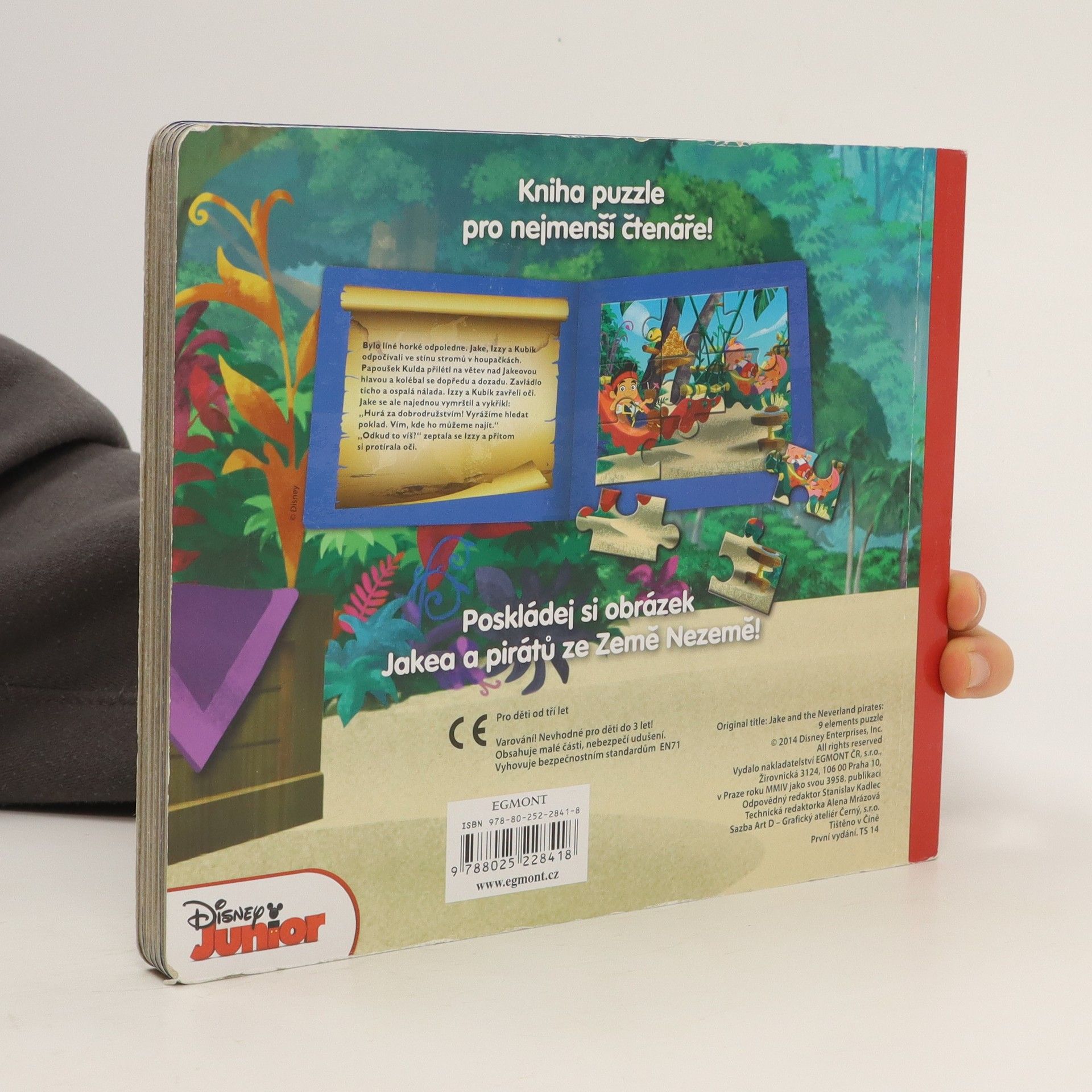 Autorenkollektiv Jake a piráti ze země Nezemě : kniha puzzle