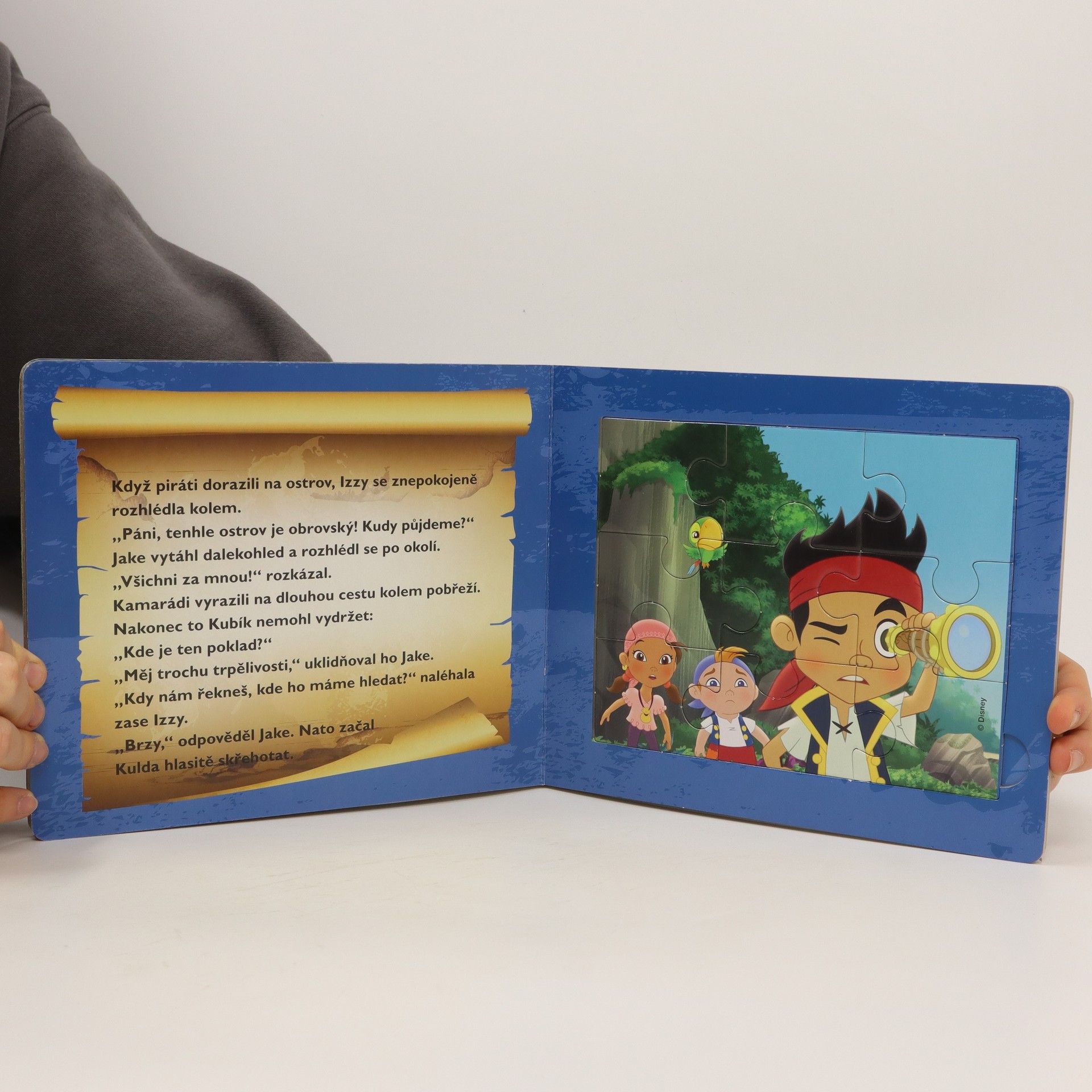 Autorenkollektiv Jake a piráti ze země Nezemě : kniha puzzle