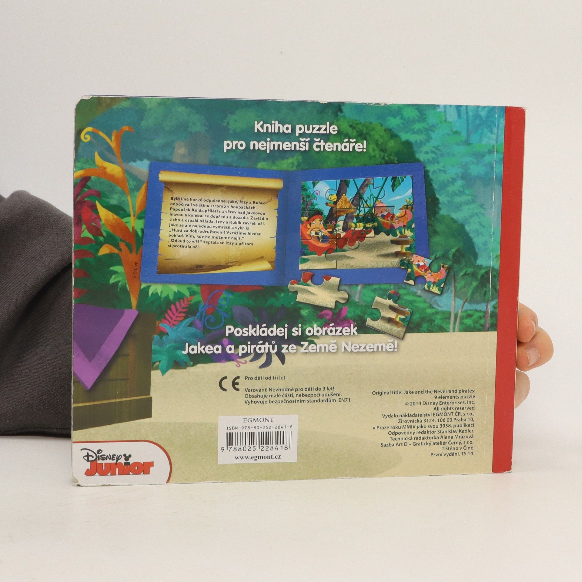 Autorenkollektiv Jake a piráti ze země Nezemě : kniha puzzle