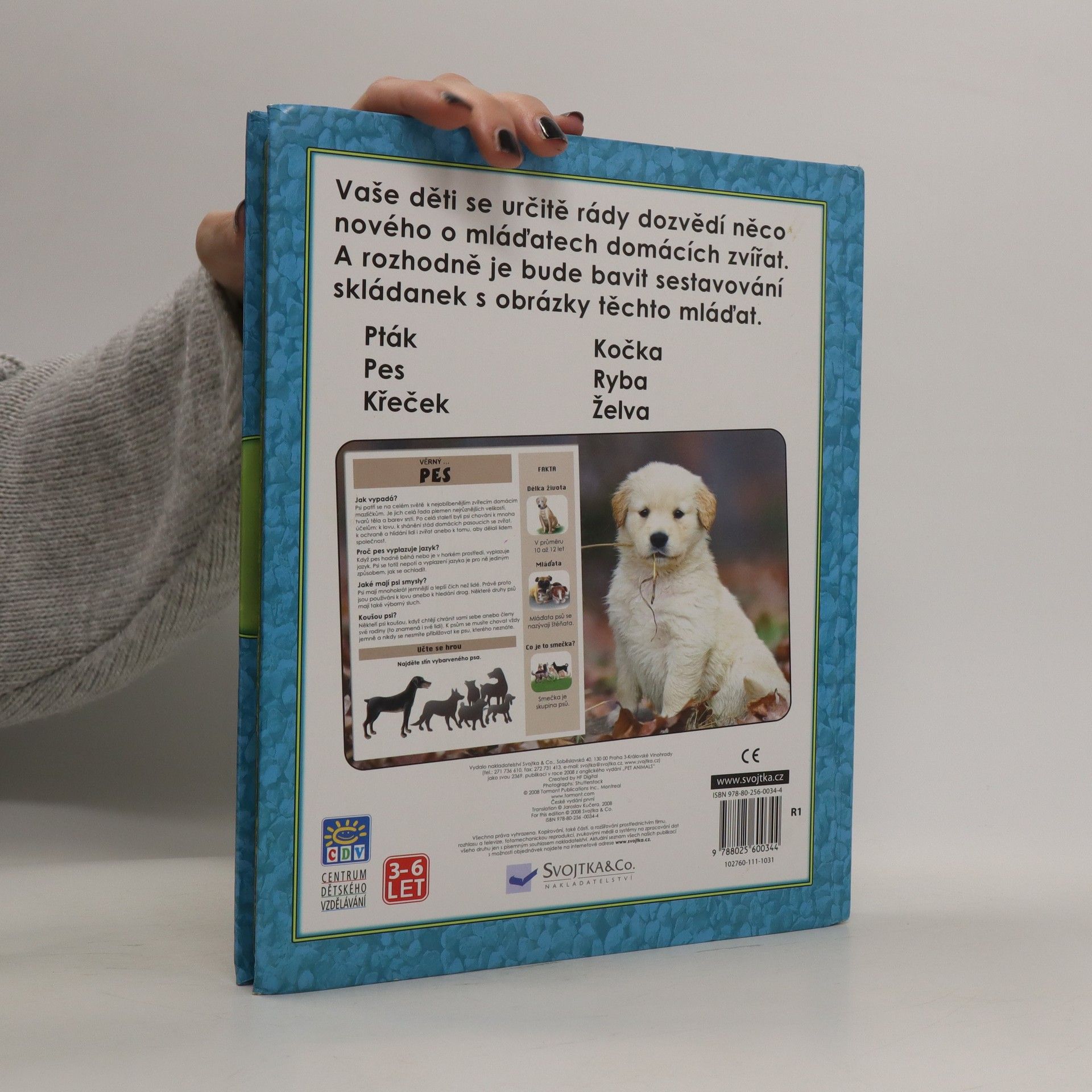 Autorenkollektiv Domácí zvířata : knížka s puzzle