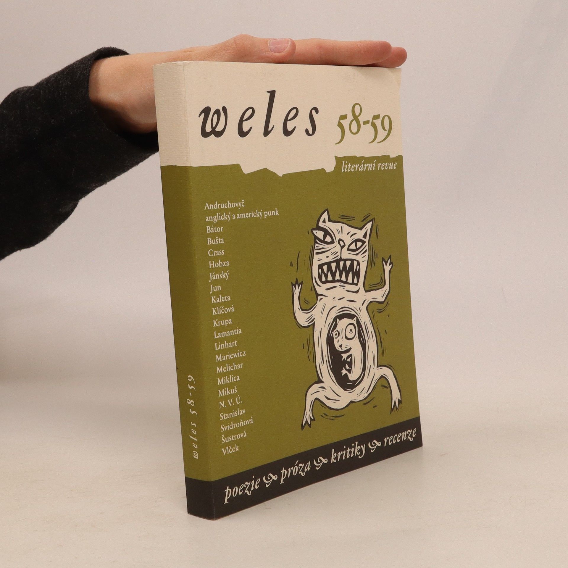 Kolektív autorov Weles 58-59; literární revue