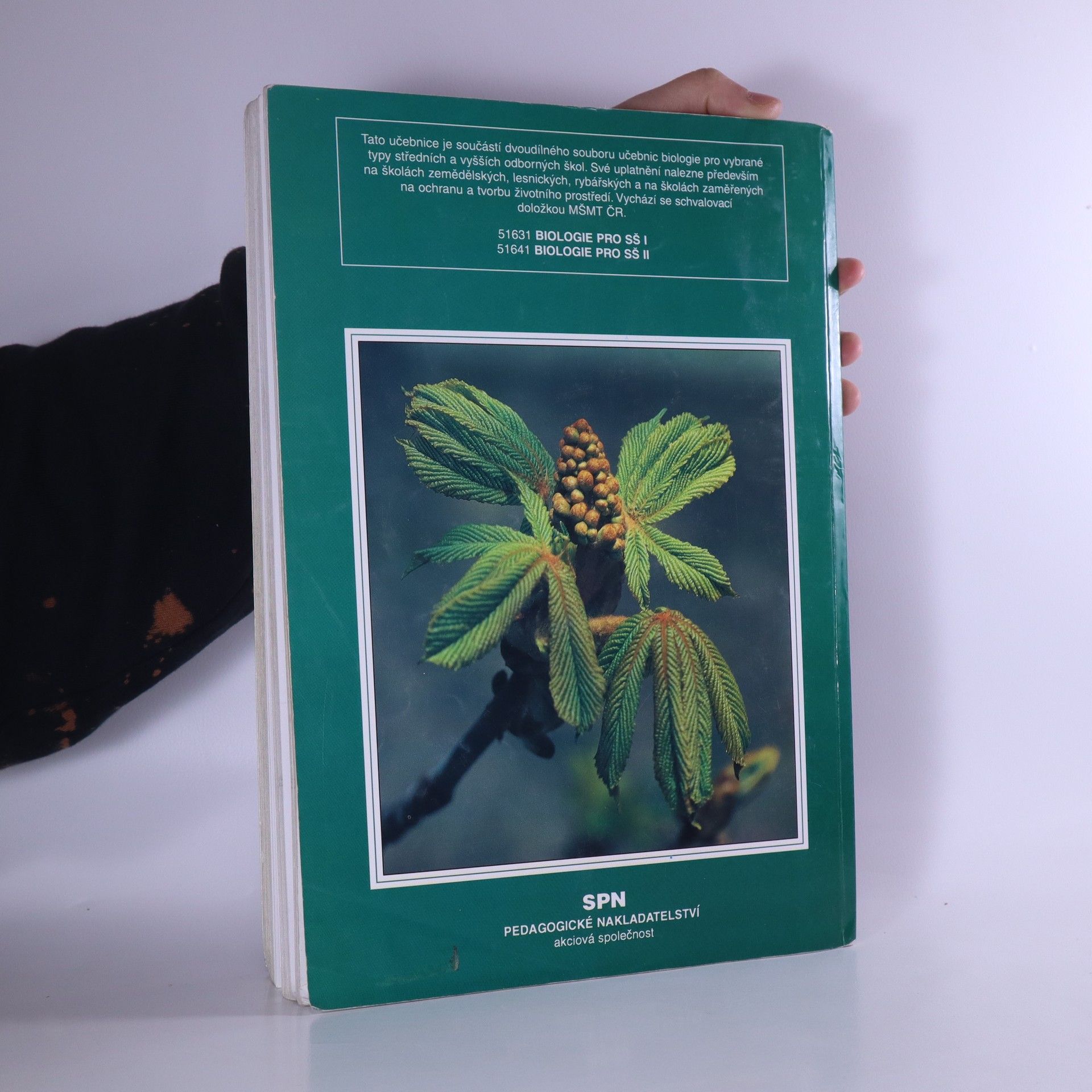 Jiří Bumerl Biologie 1-2 pro střední odborné školy: Zemědělské, lesnické, rybářské, zahradnické, ochrany a tvorby životního prostředí
