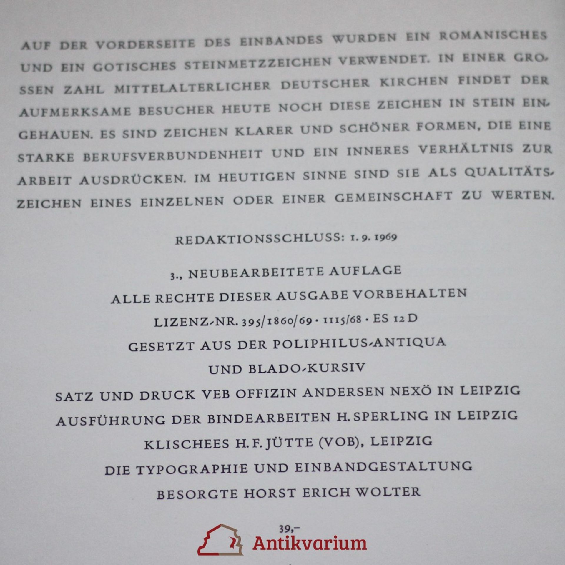 Friedrich Möbius Sakrale Baukunst