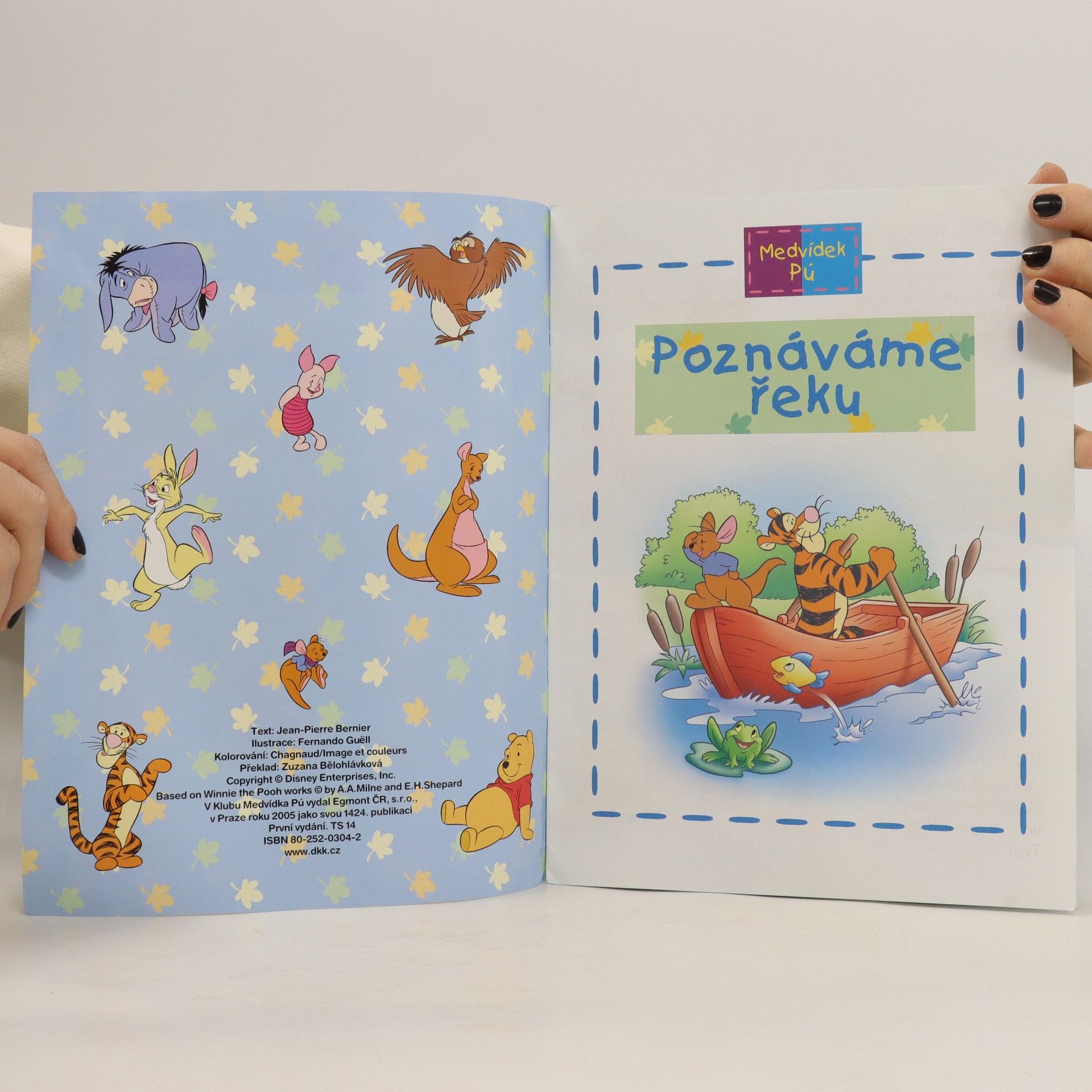 Walt Disney Medvídek Pú. Poznáváme řeku