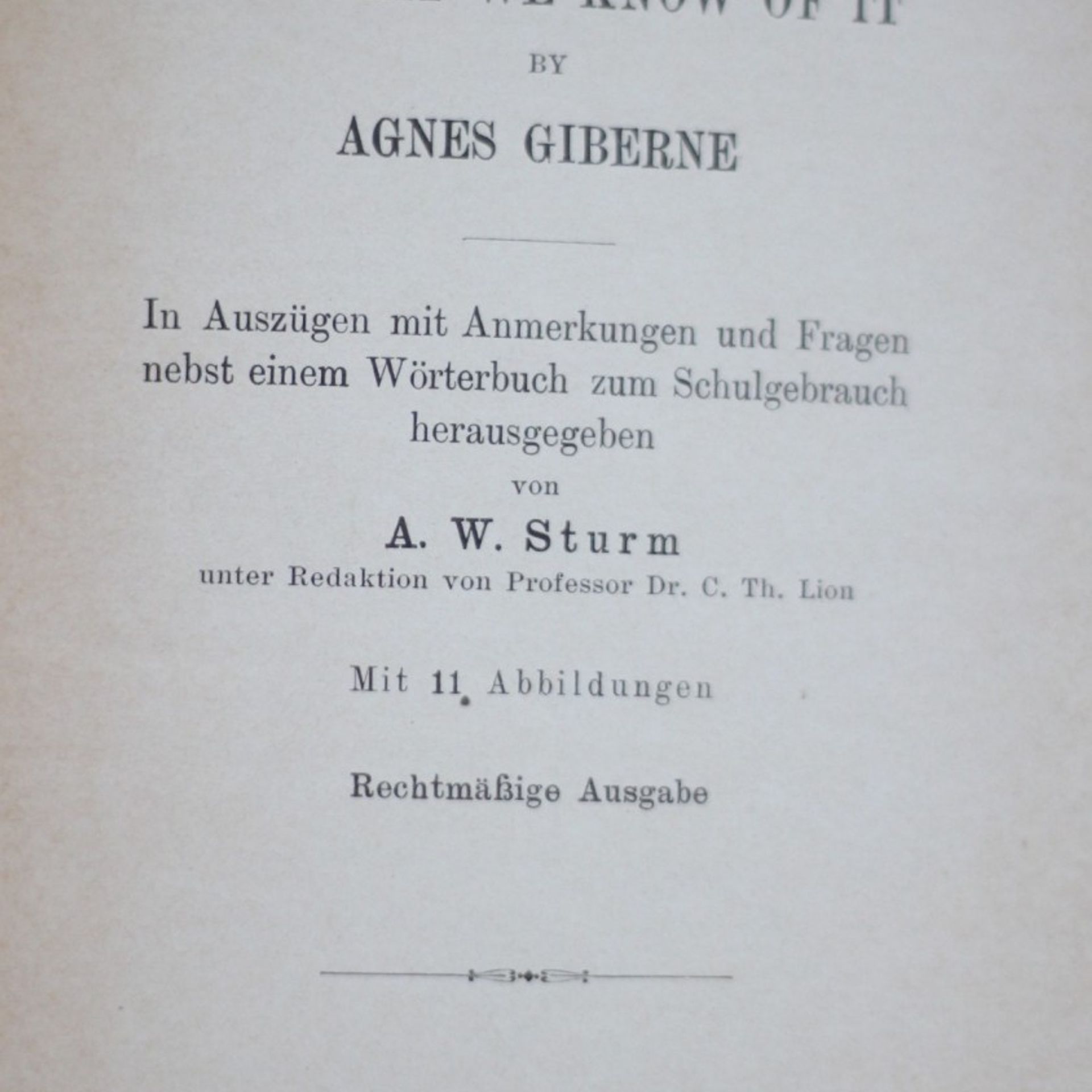 Agnes Guberne The mighty deep