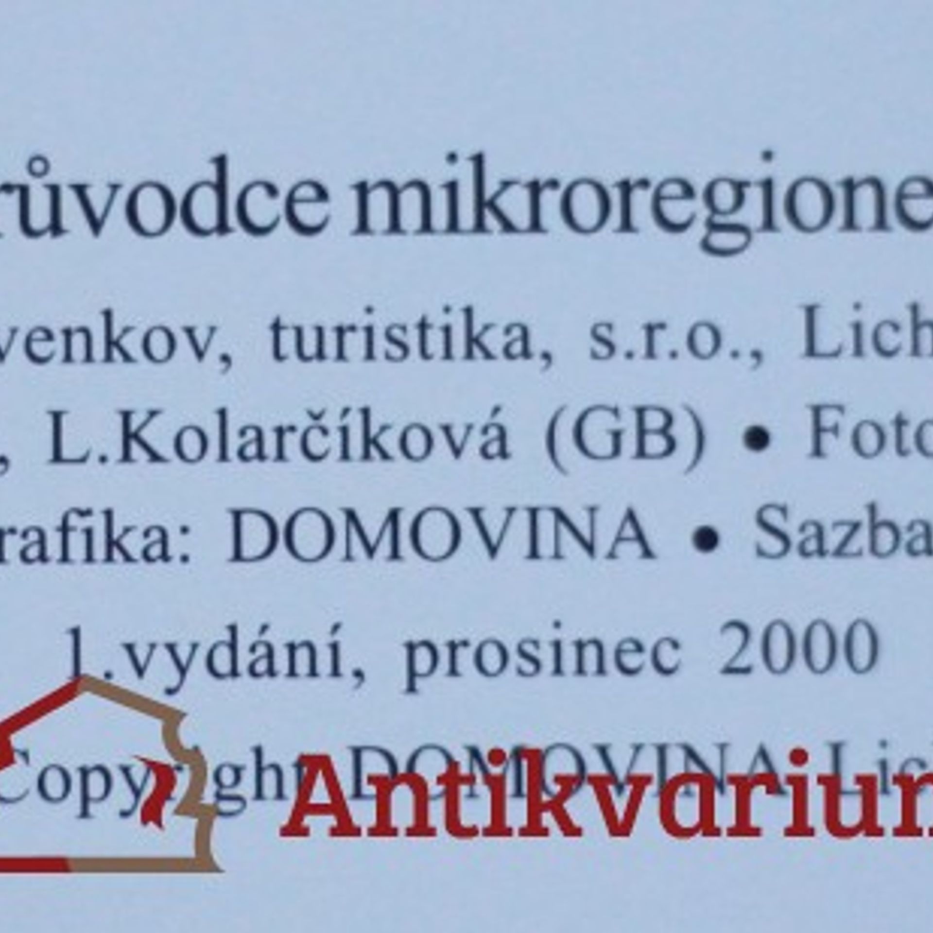 kolektiv Turistický průvodce mikroregionem Moravice