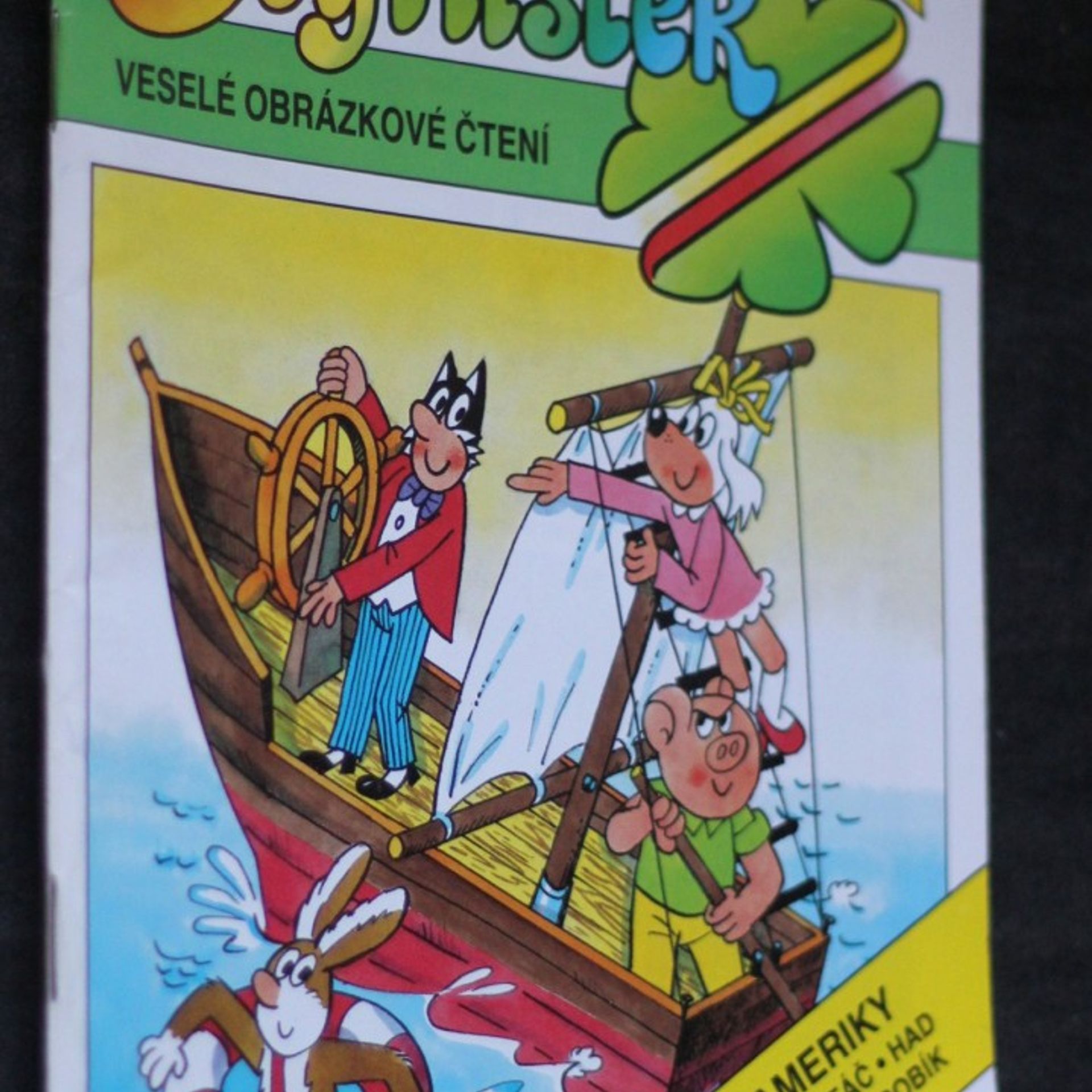 Collectif d'auteurs Čtyřlístek 199, 9/1992. Objevení Ameriky