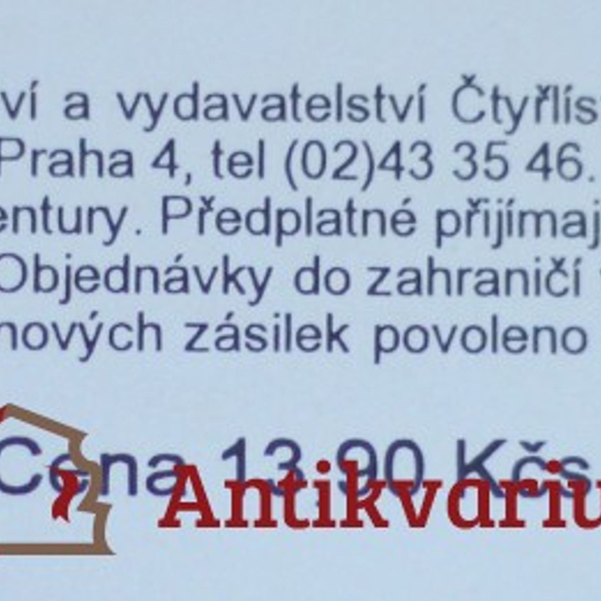 Kolektiv autorů Čtyřlístek 12/1992