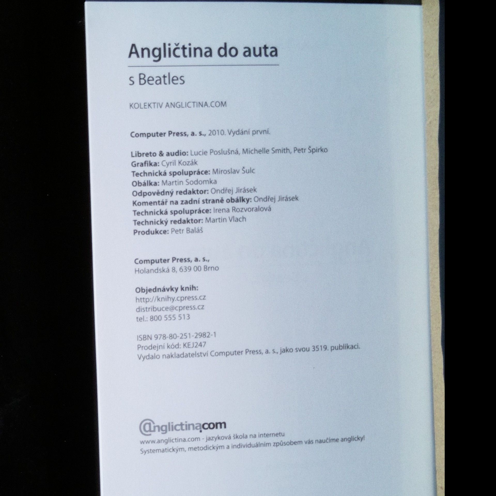 Autorenkollektiv Angličtina do auta s Beatles