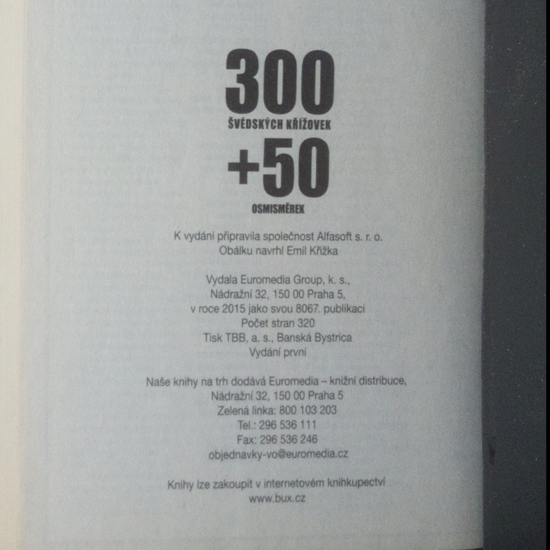 Various authors 300 švédských křížovek + 50 osmisměrek