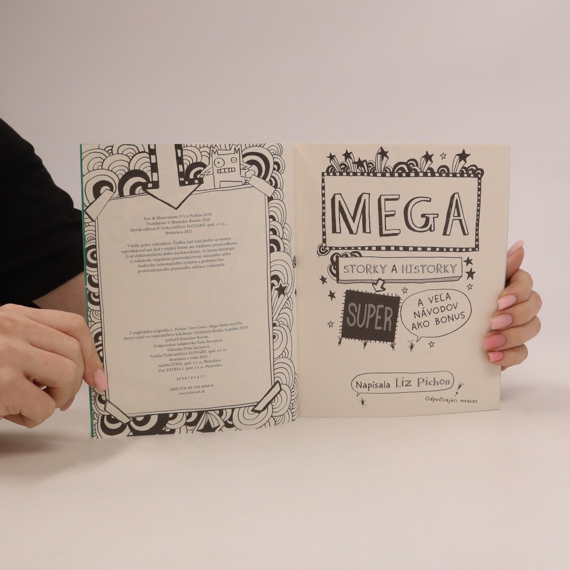 Liz Pichon Mega storky a historky