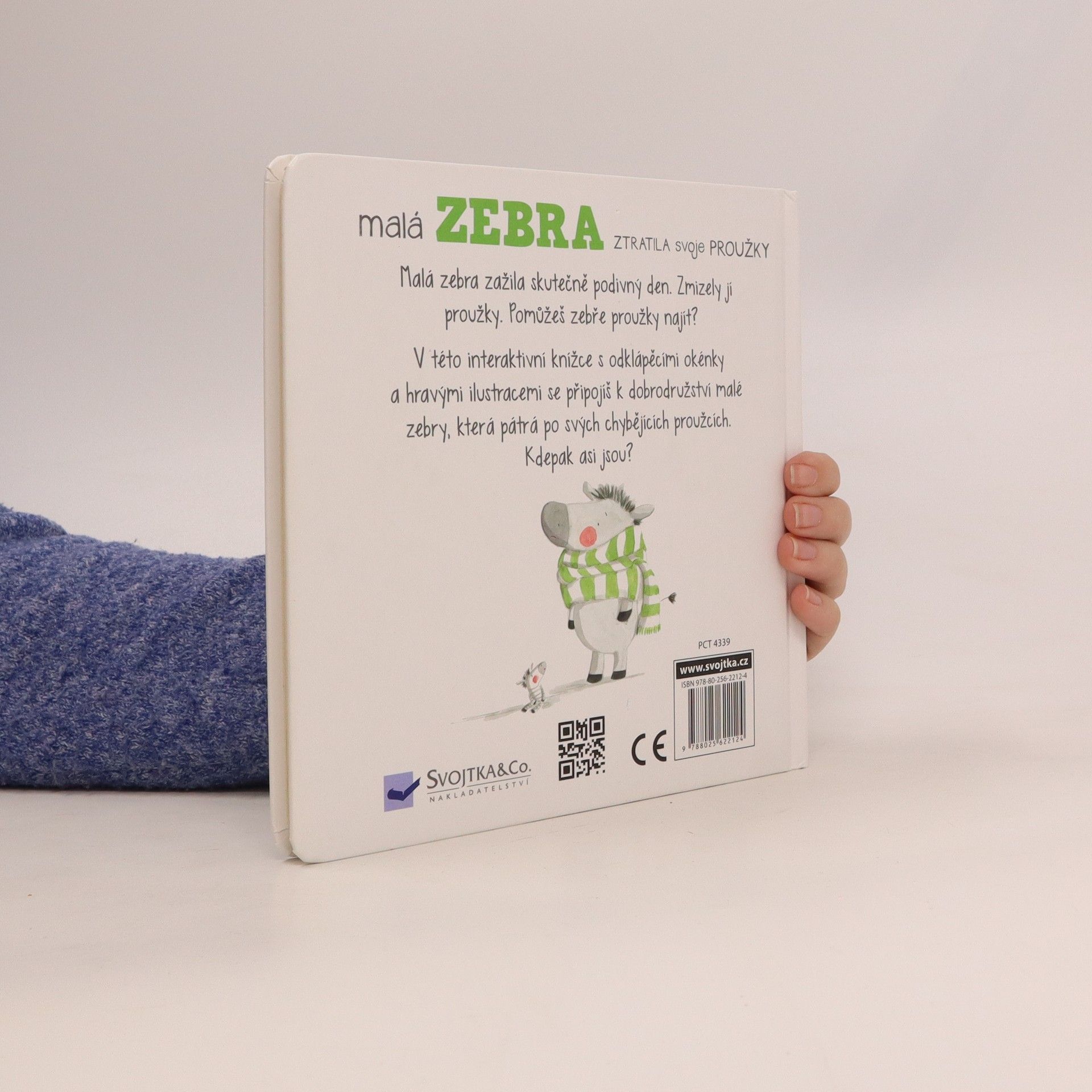 Jedda Robaard Malá zebra ztratila svoje proužky