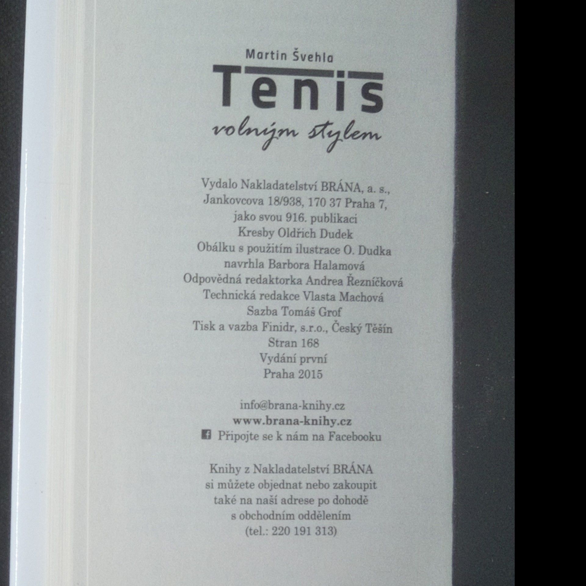 Martin Švehla Tenis volným stylem