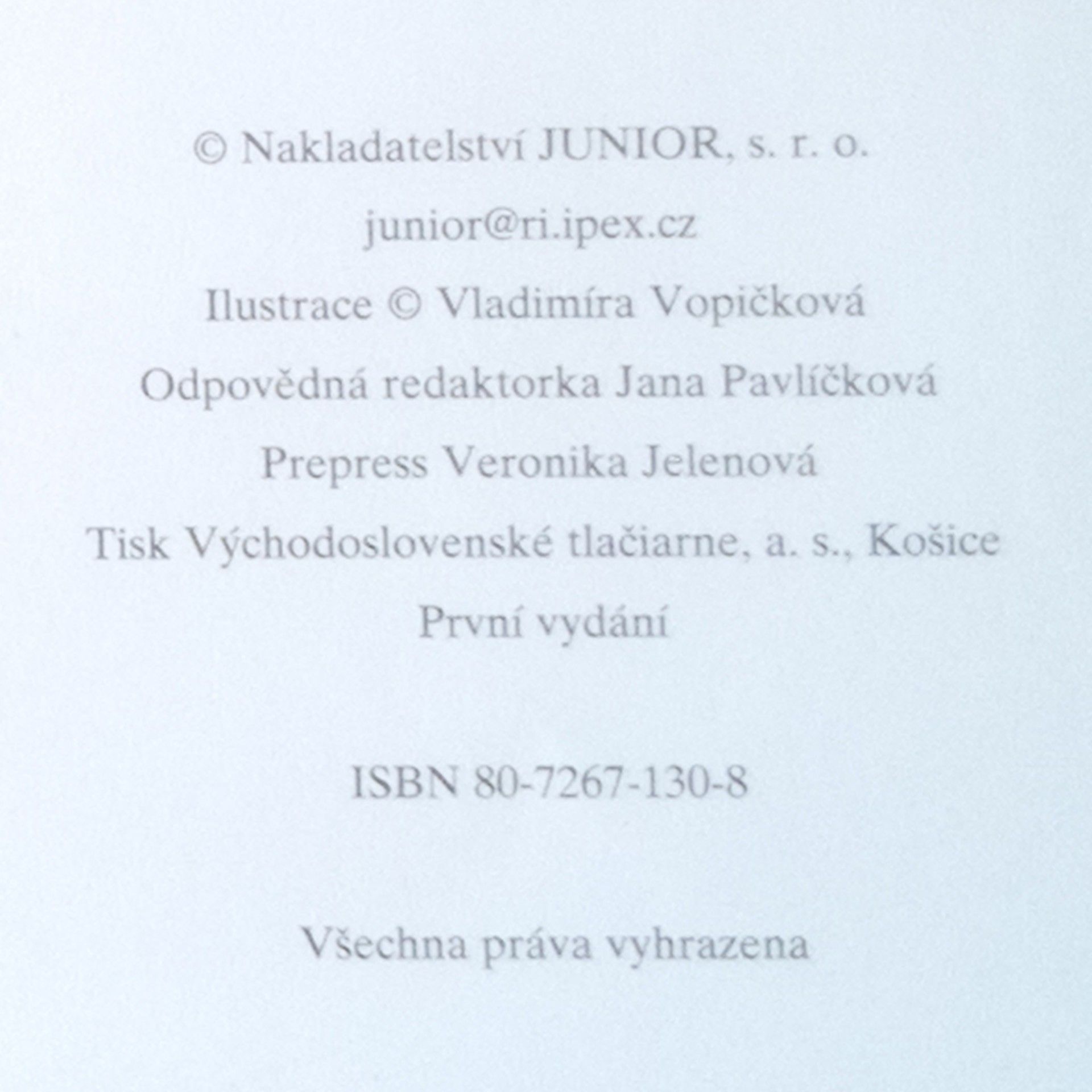 Vladimíra Vopičková Vařila myšička kašičku