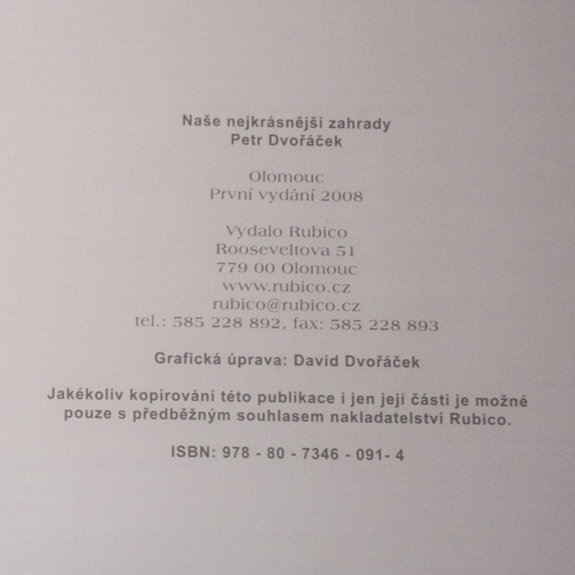 Petr Dvořáček Naše nejkrásnější historické zahrady