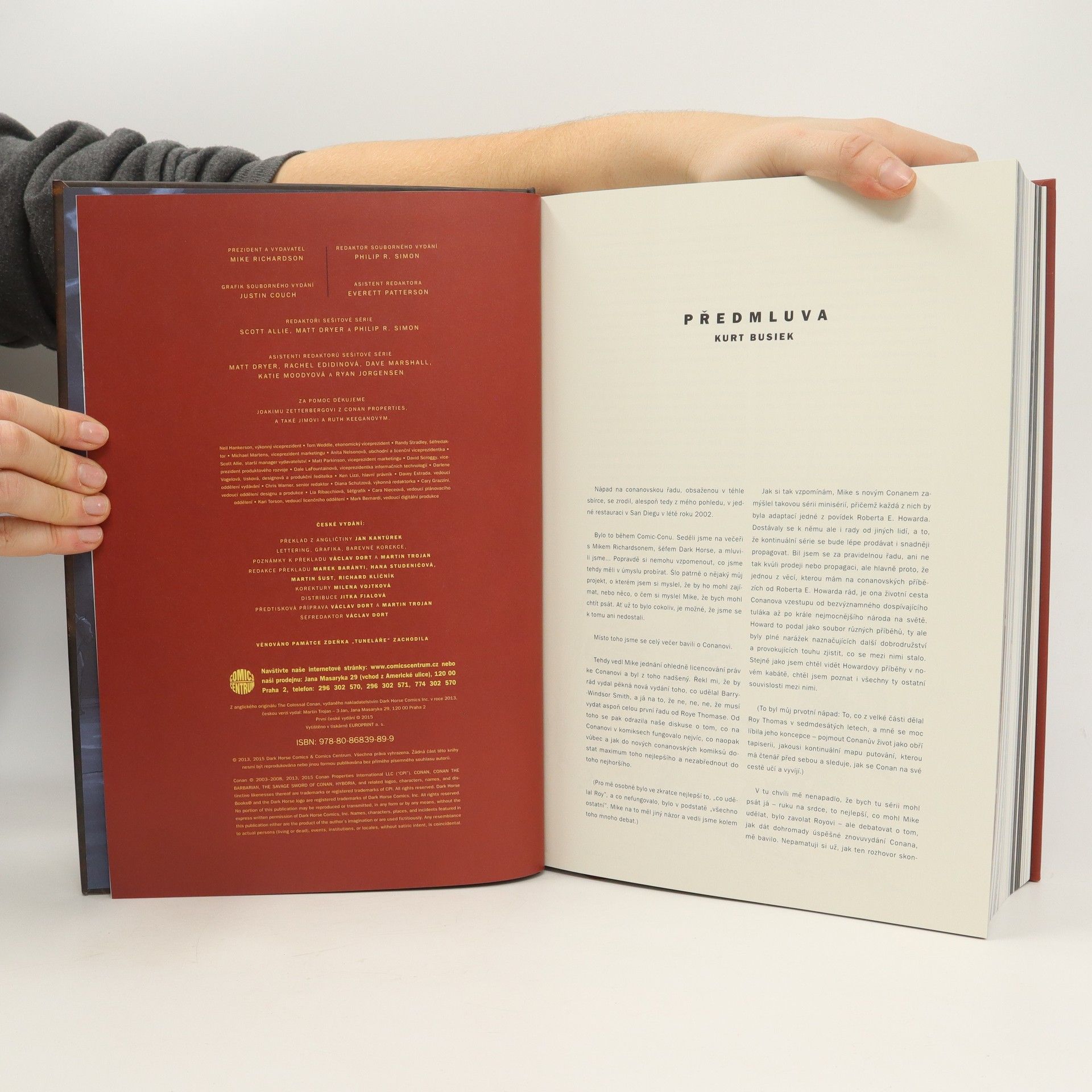 Mike Mignola Kolosální Conan (číslovaný výtisk)