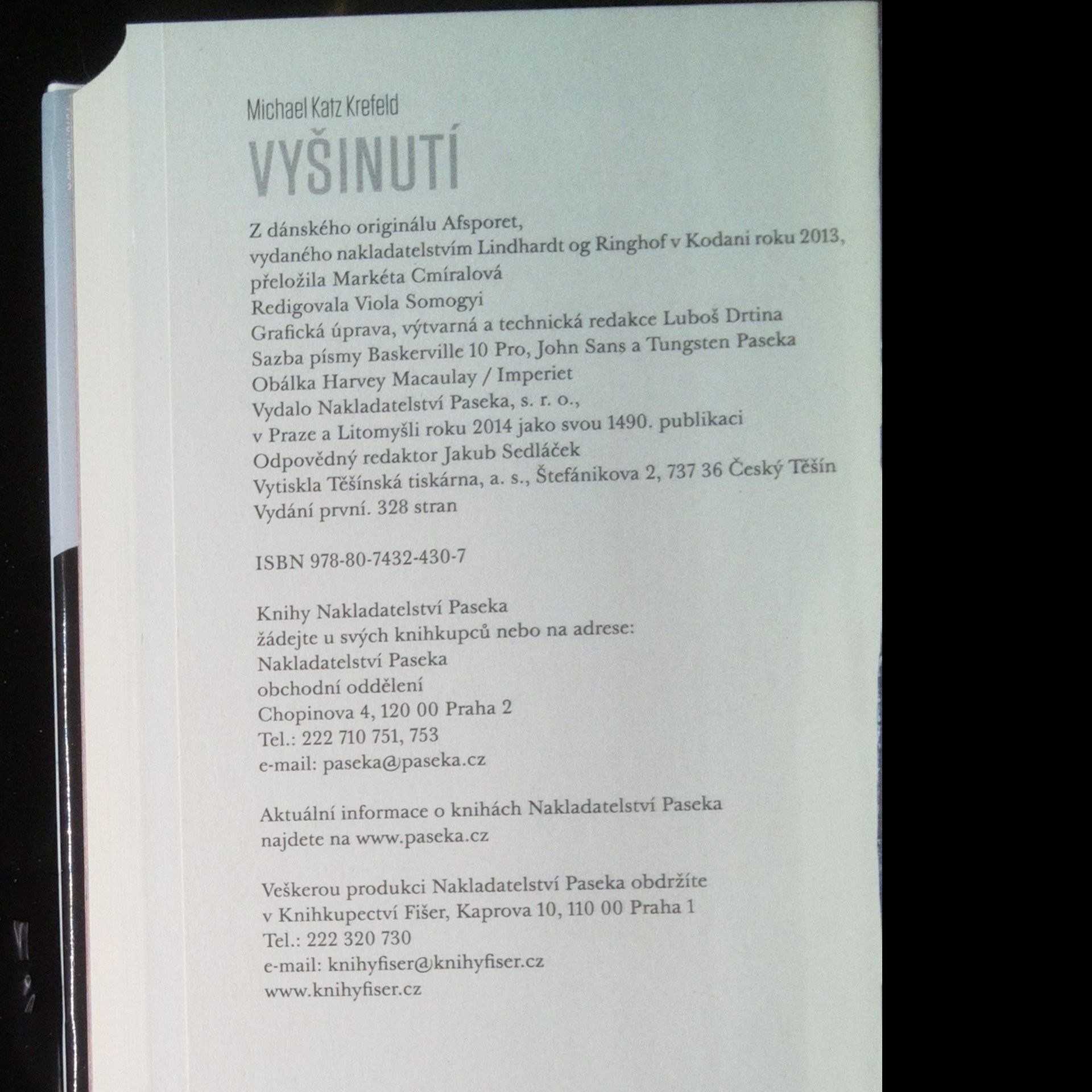 Michael Katz Krefeld Vyšinutí