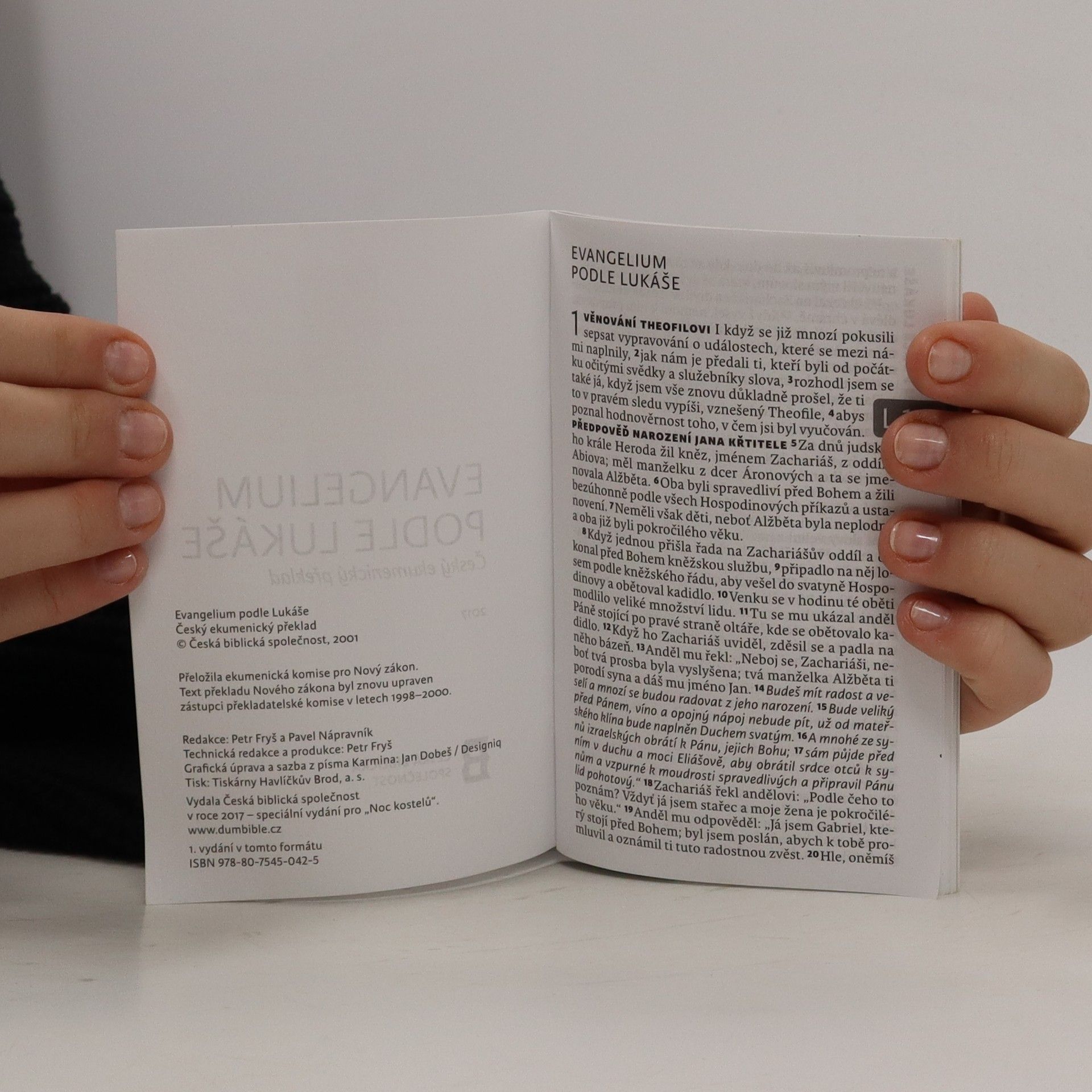 Collectif d'auteurs Evangelium podle Lukáše