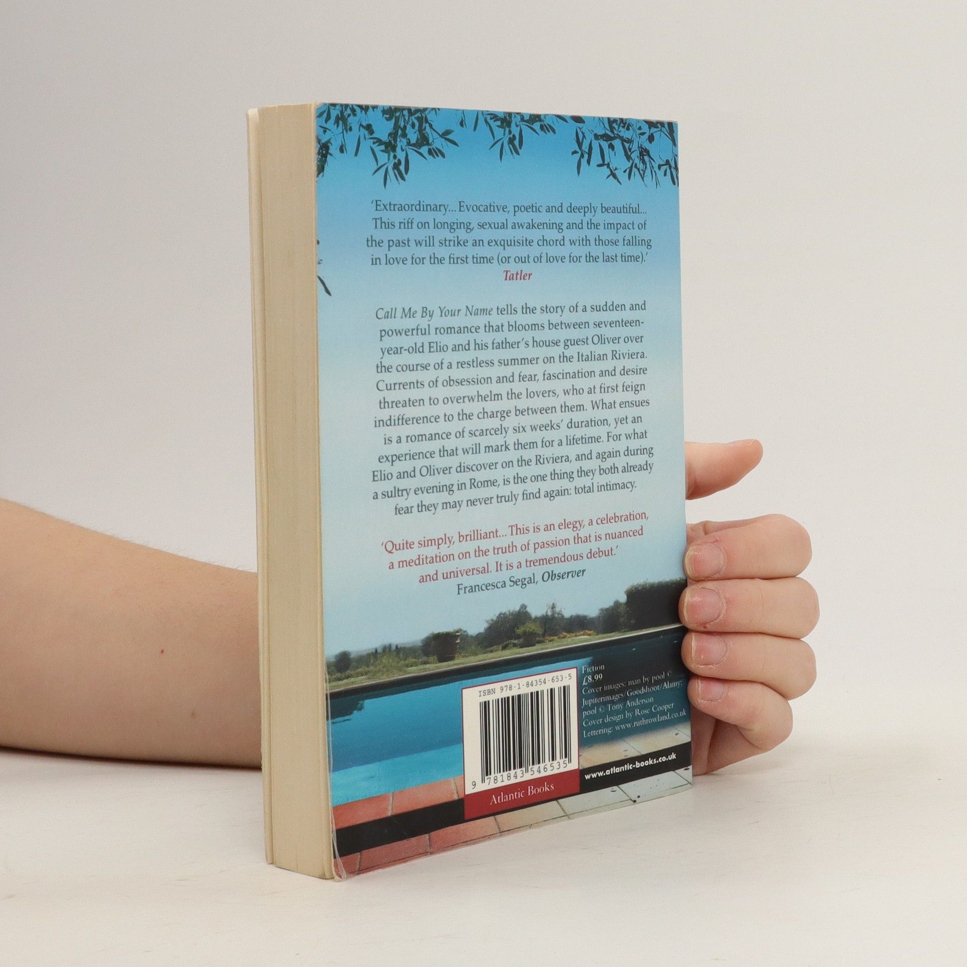 André Aciman Call Me by Your Name
