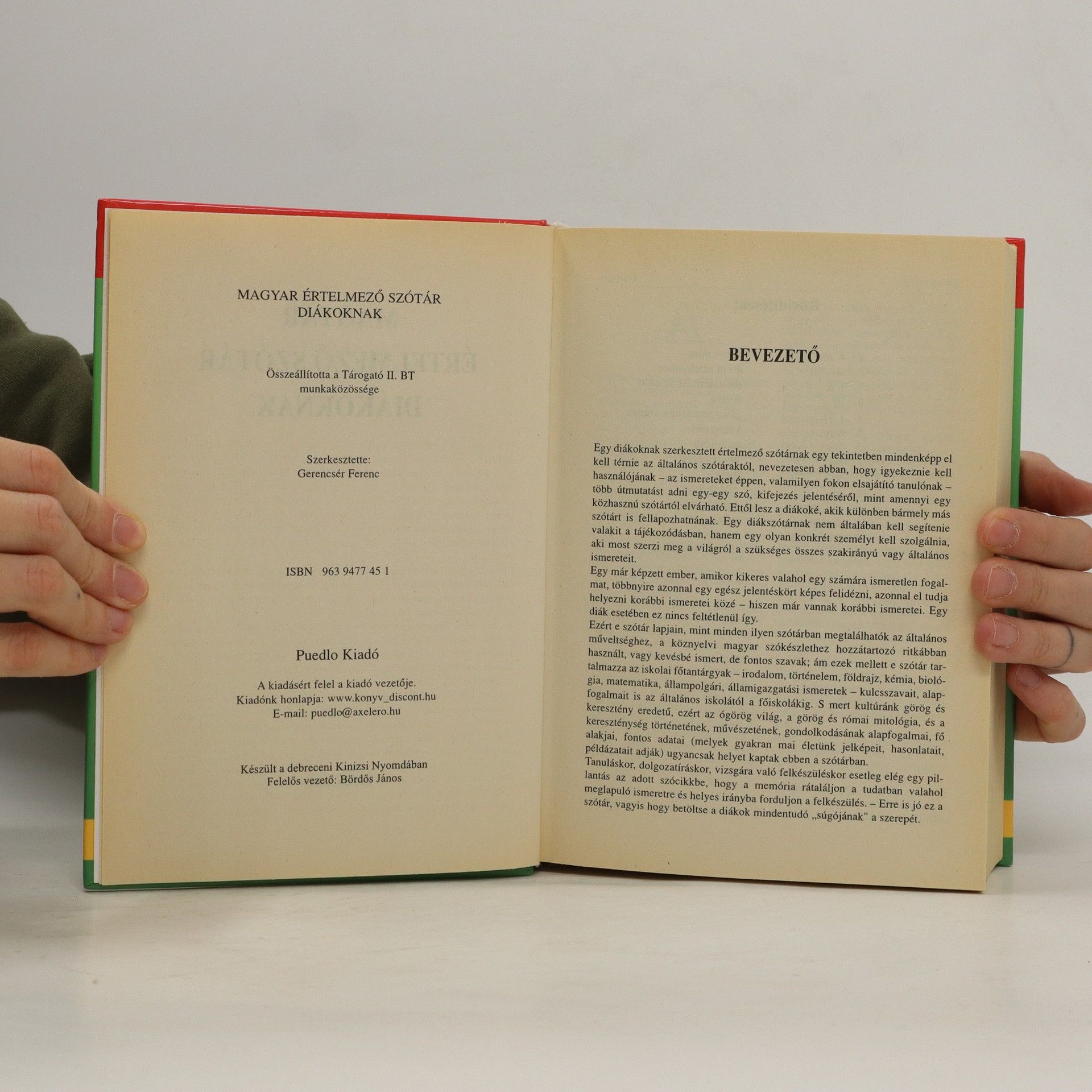 Collectif d'auteurs Magyar értelmező szótár