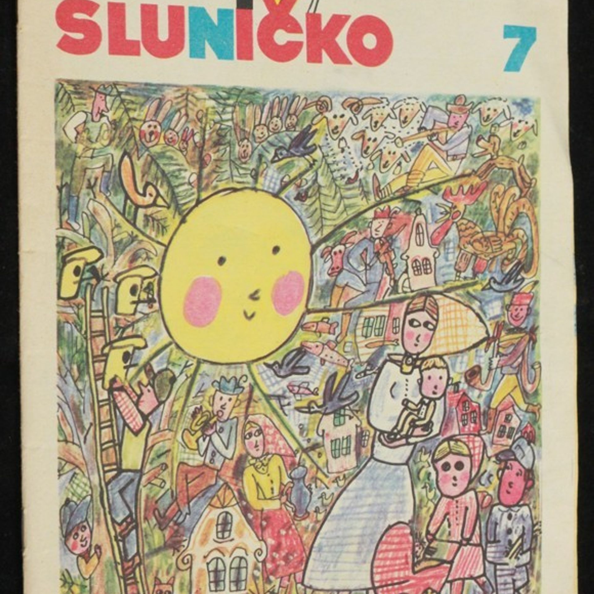 Kolektiv autorů Sluníčko. Měsíčník pro nejmenší, roč.20, č.7