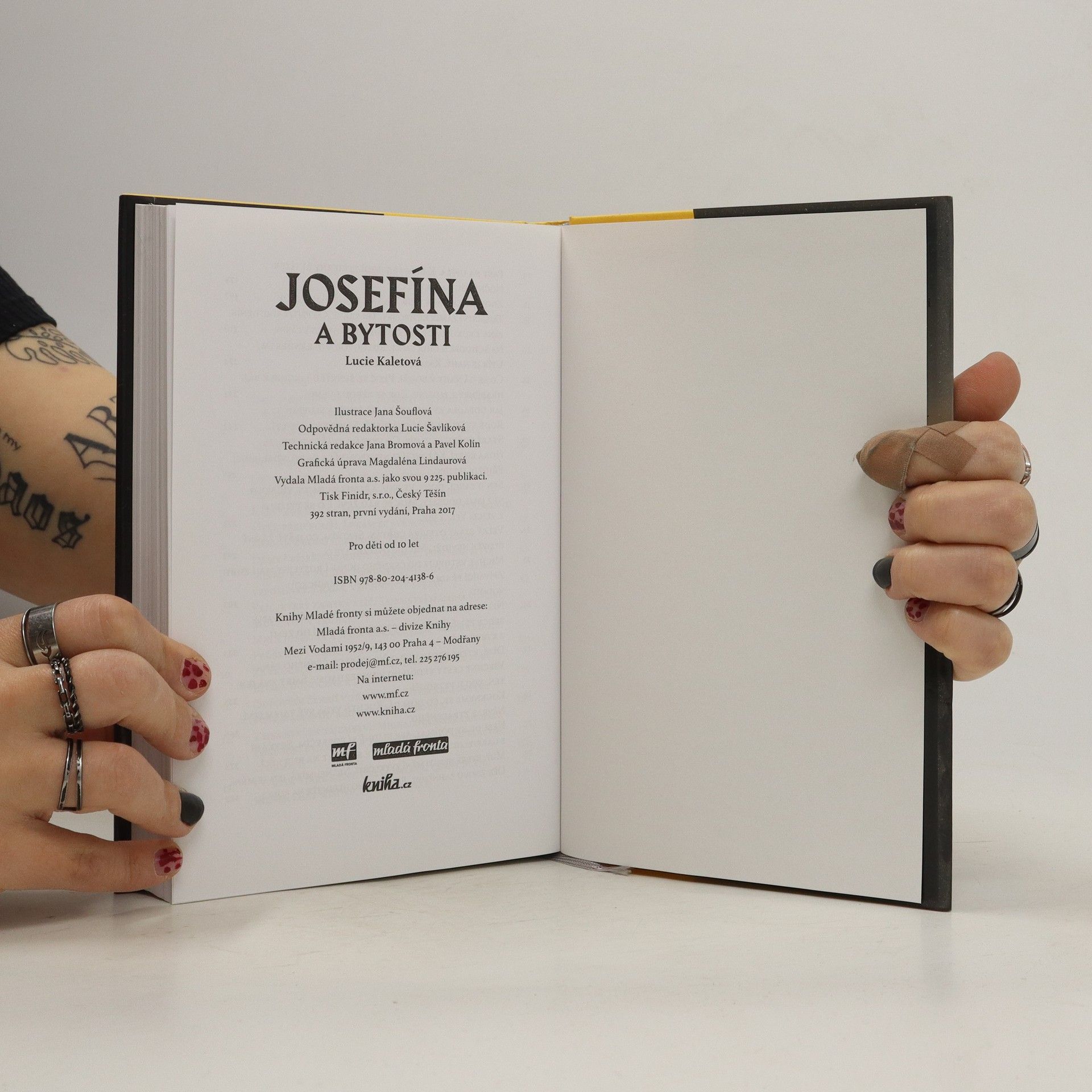 Lucie Kaletová Josefína a bytosti