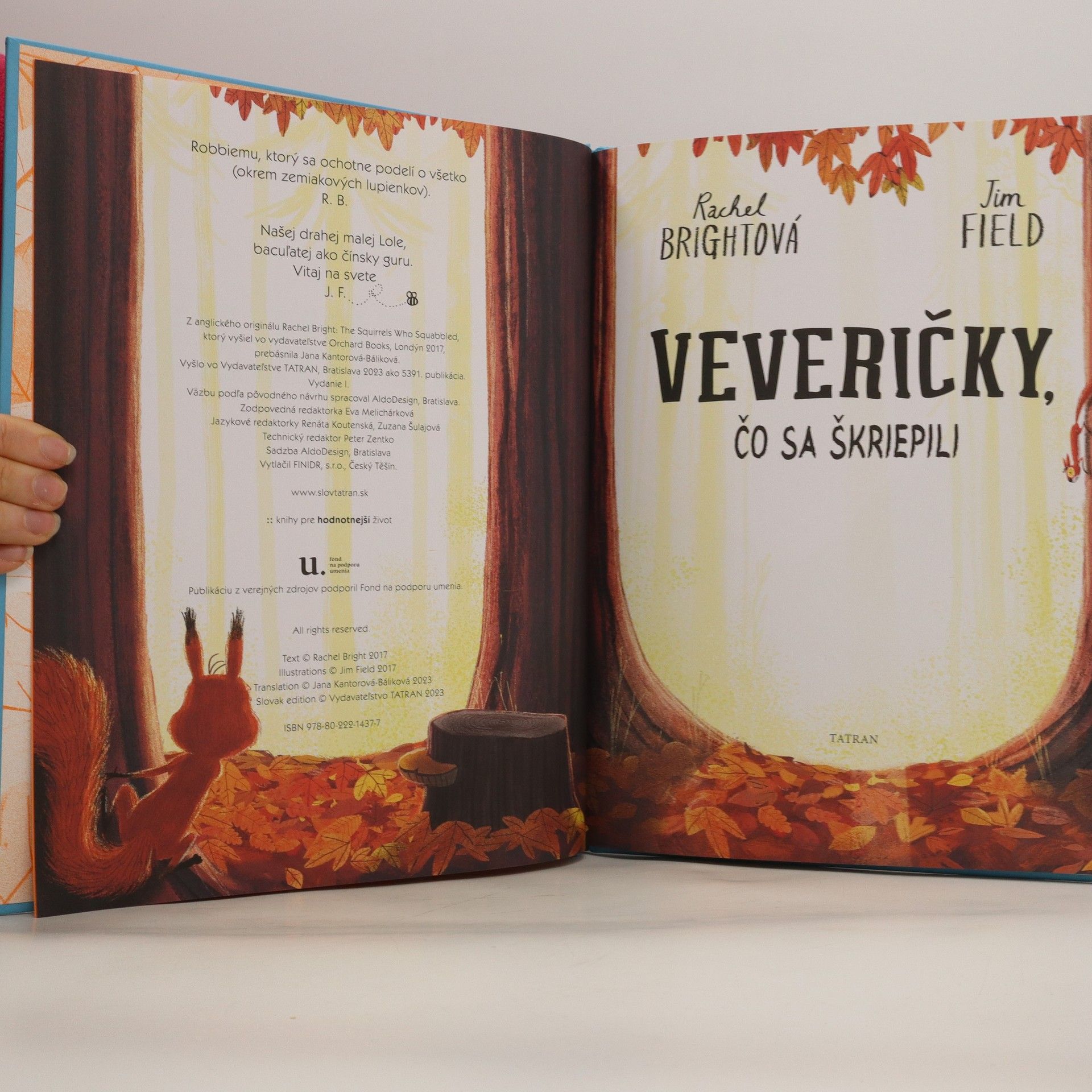 Rachel Bright Veveričky, čo sa škriepili
